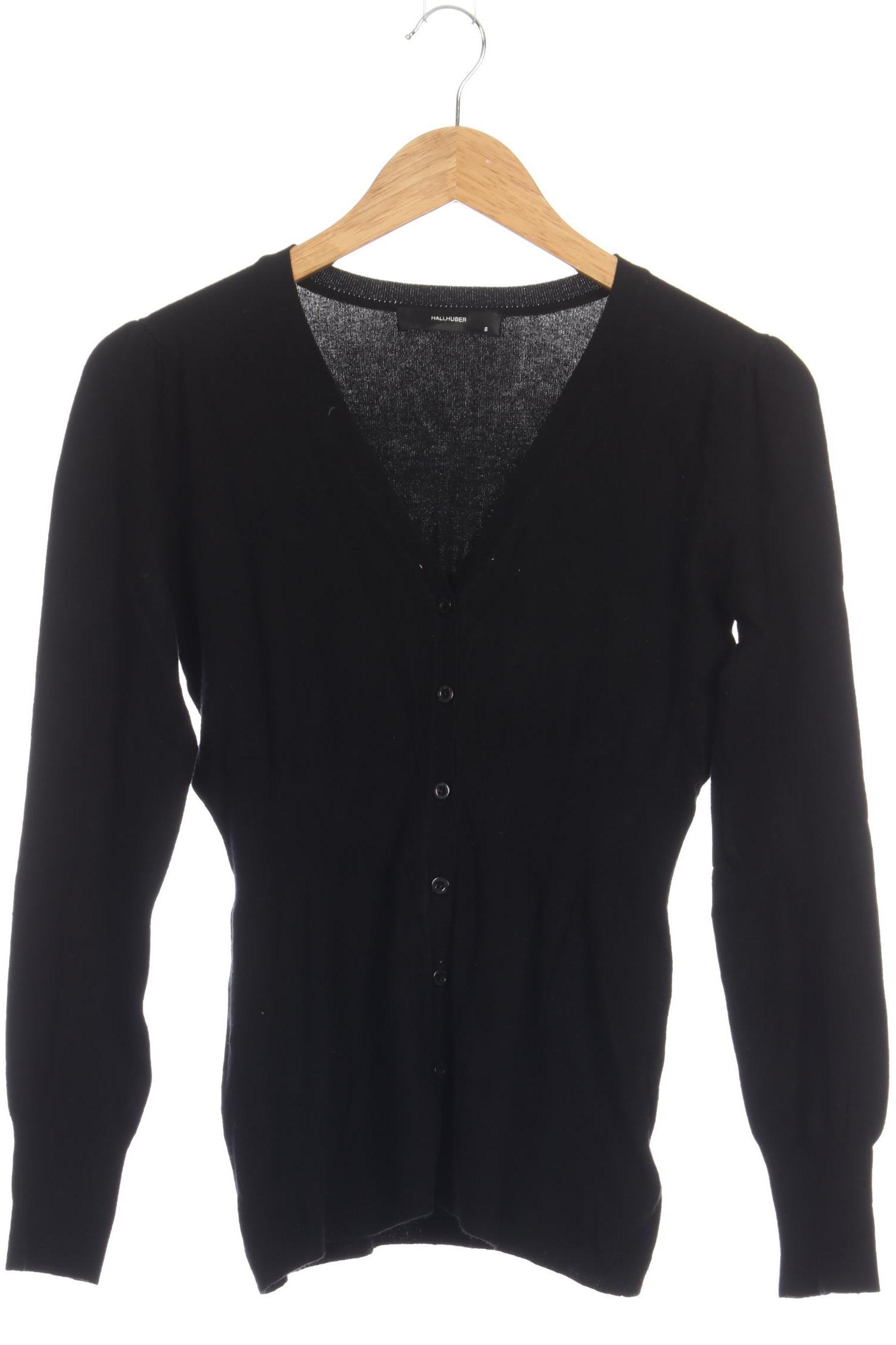 

Hallhuber Damen Strickjacke, schwarz, Gr.