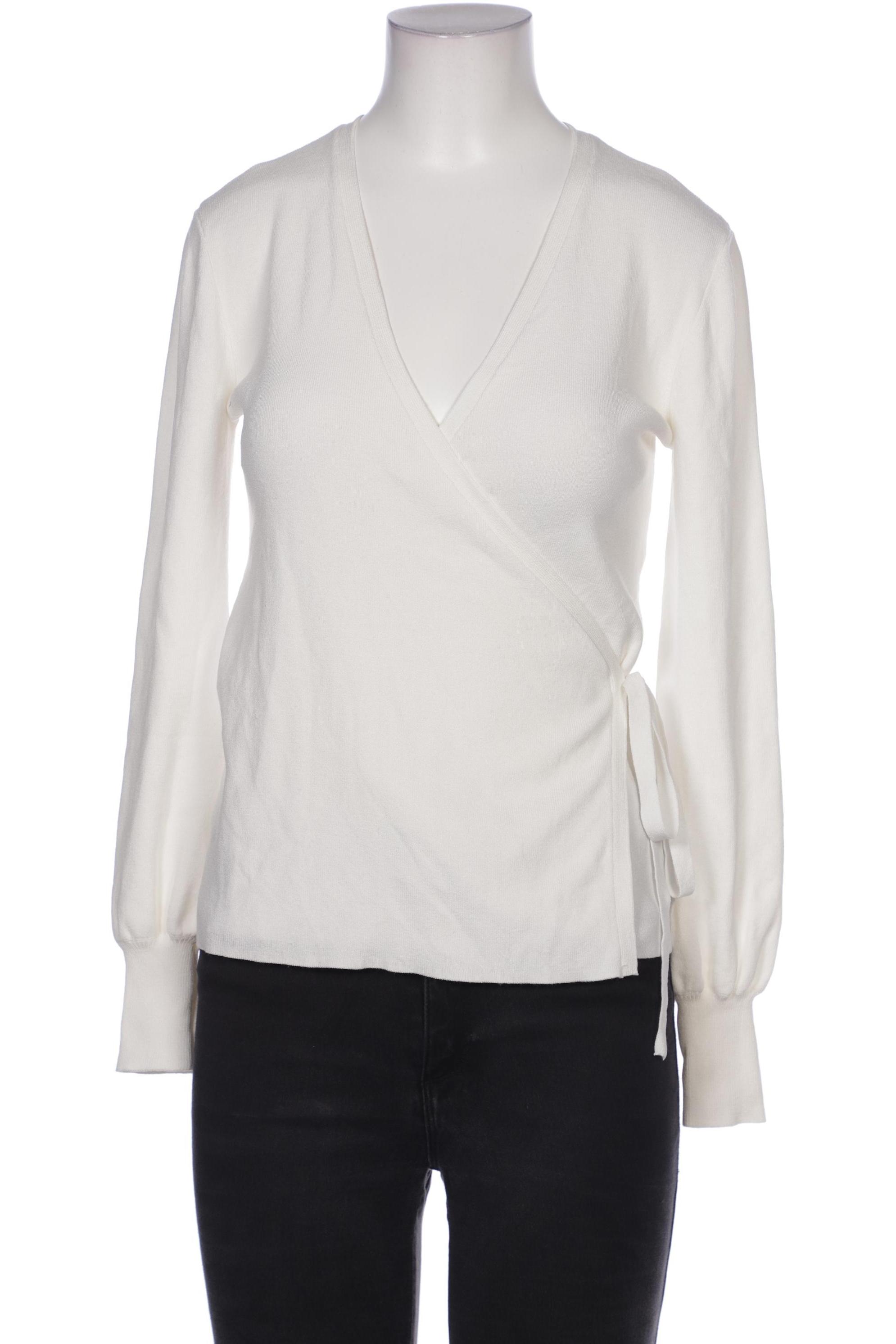 

Hallhuber Damen Strickjacke, weiß, Gr. 36