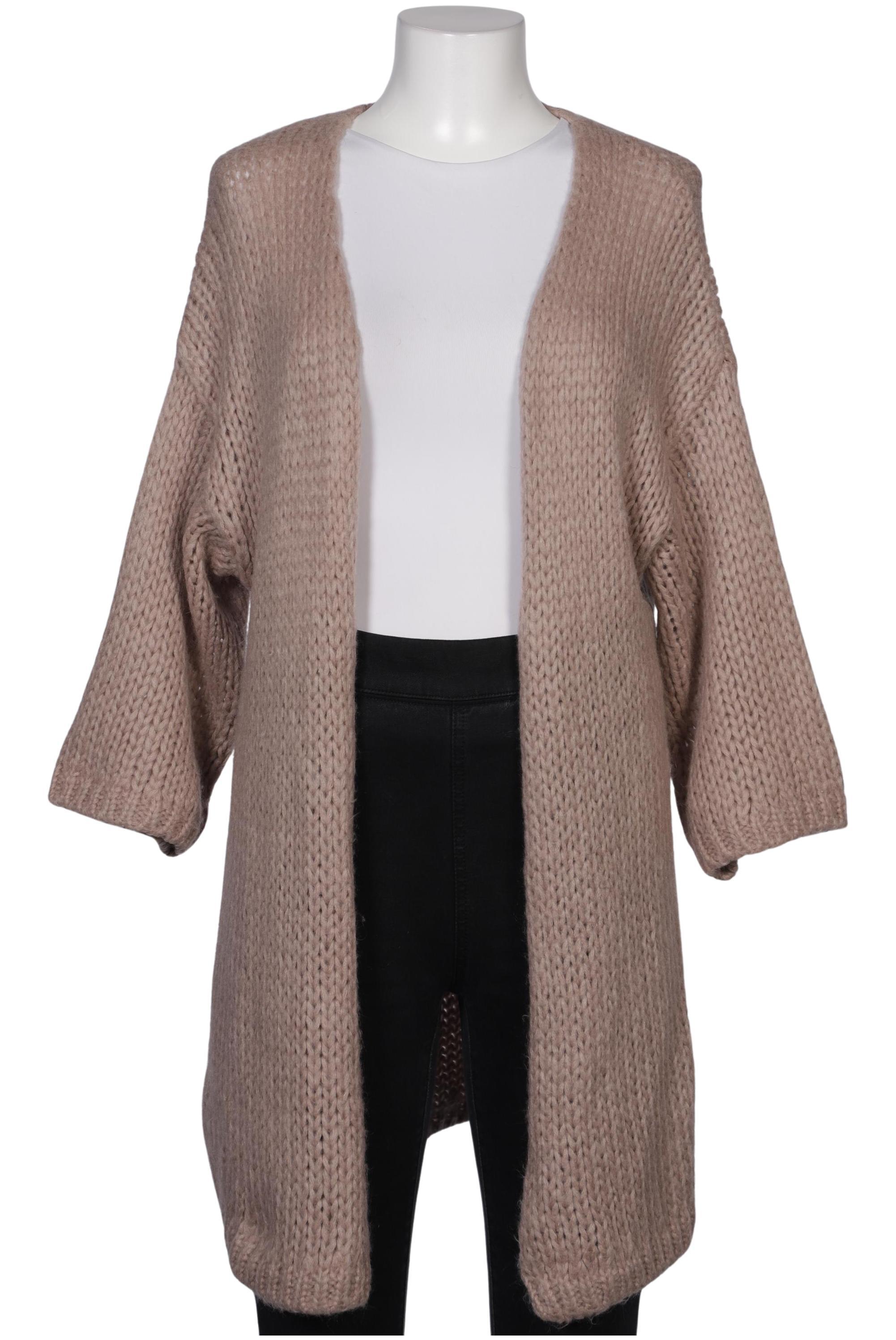 

Hallhuber Damen Strickjacke, beige, Gr. 42