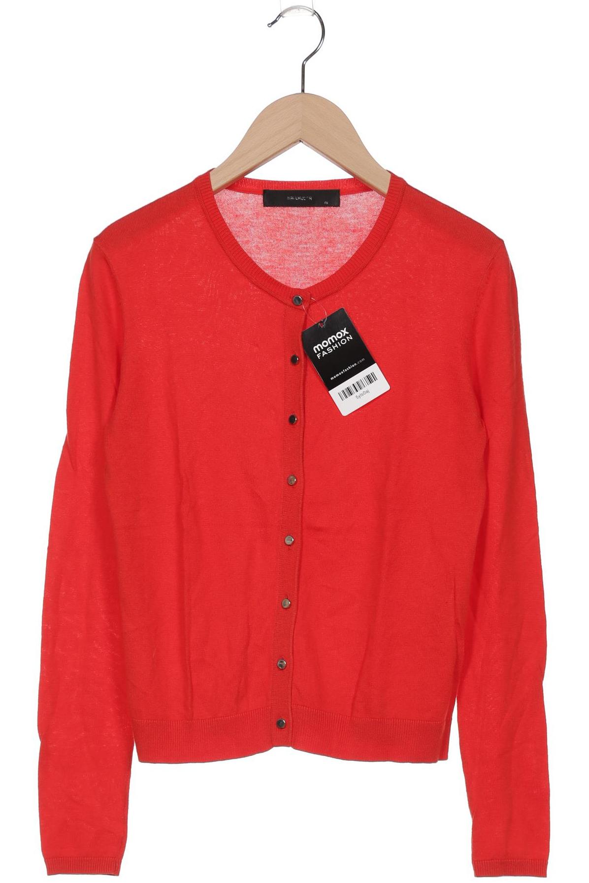 

Hallhuber Damen Strickjacke, rot, Gr. 34