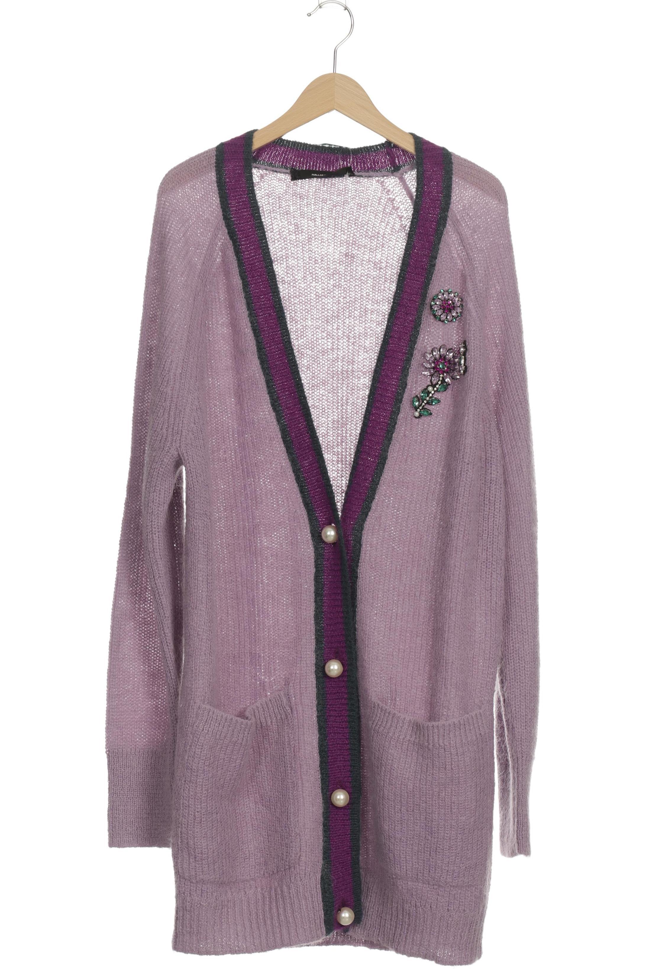 

Hallhuber Damen Strickjacke, lila, Gr.