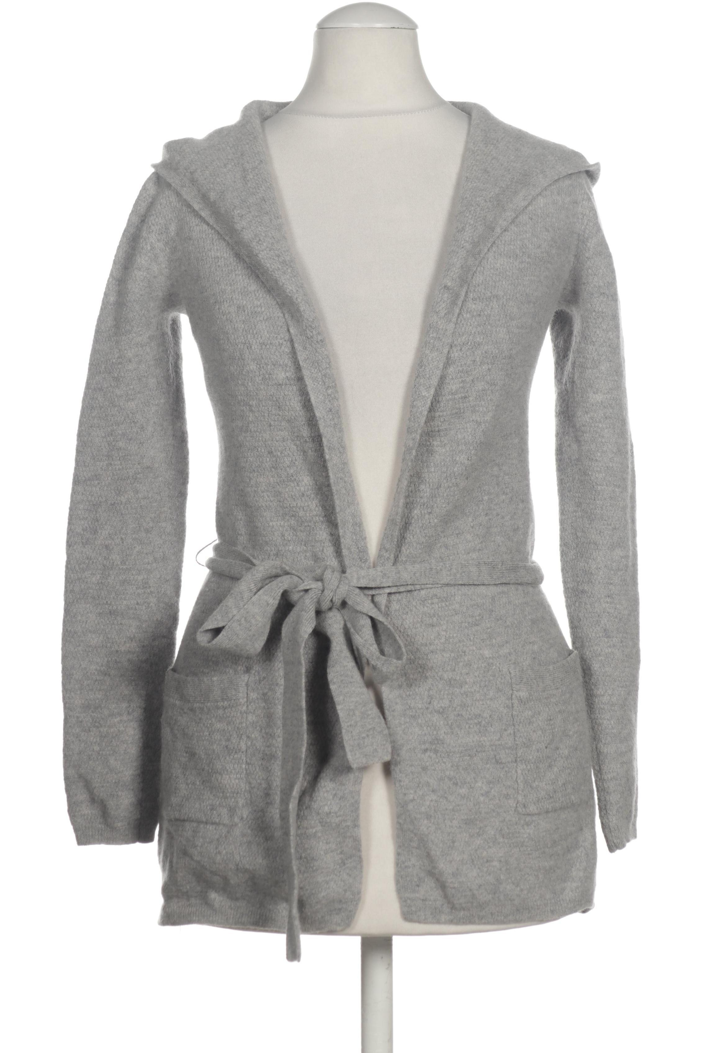 

Hallhuber Damen Strickjacke, silber, Gr. 38