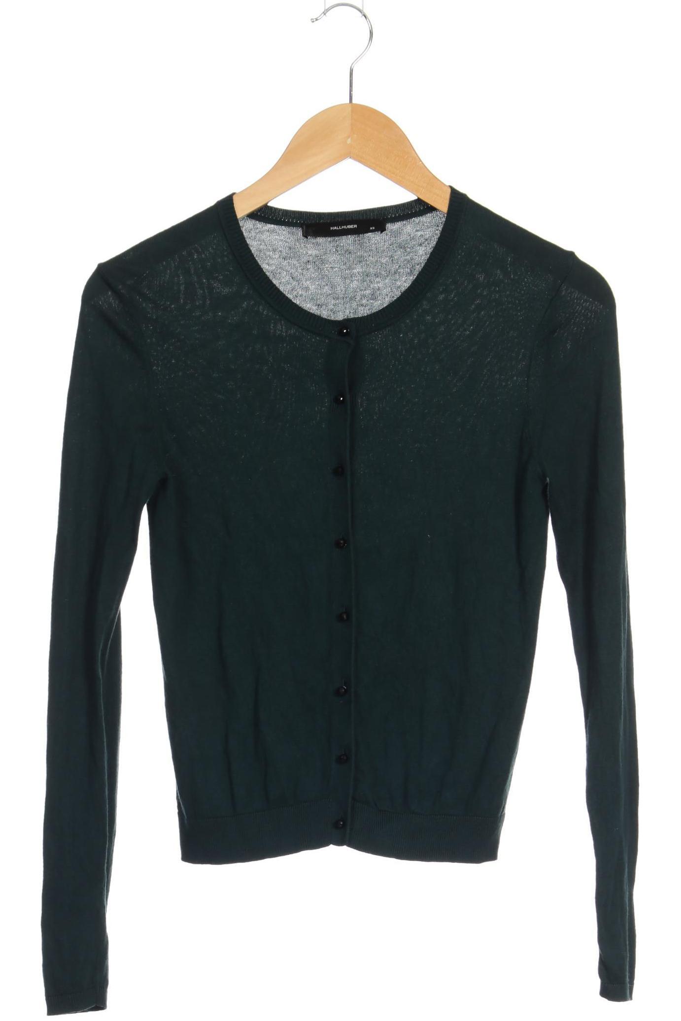 

Hallhuber Damen Strickjacke, grün, Gr.