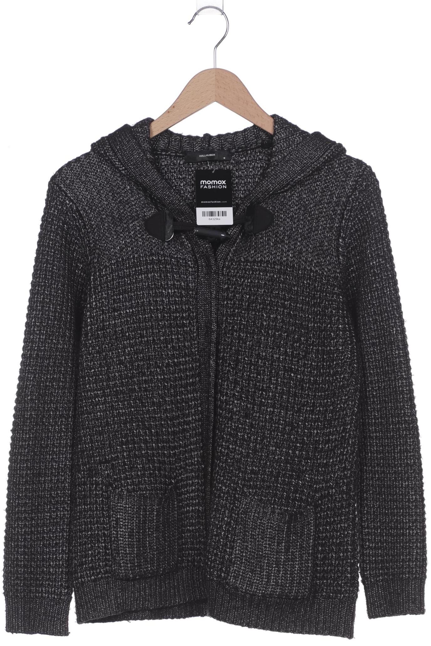 

Hallhuber Damen Strickjacke, schwarz, Gr. 38
