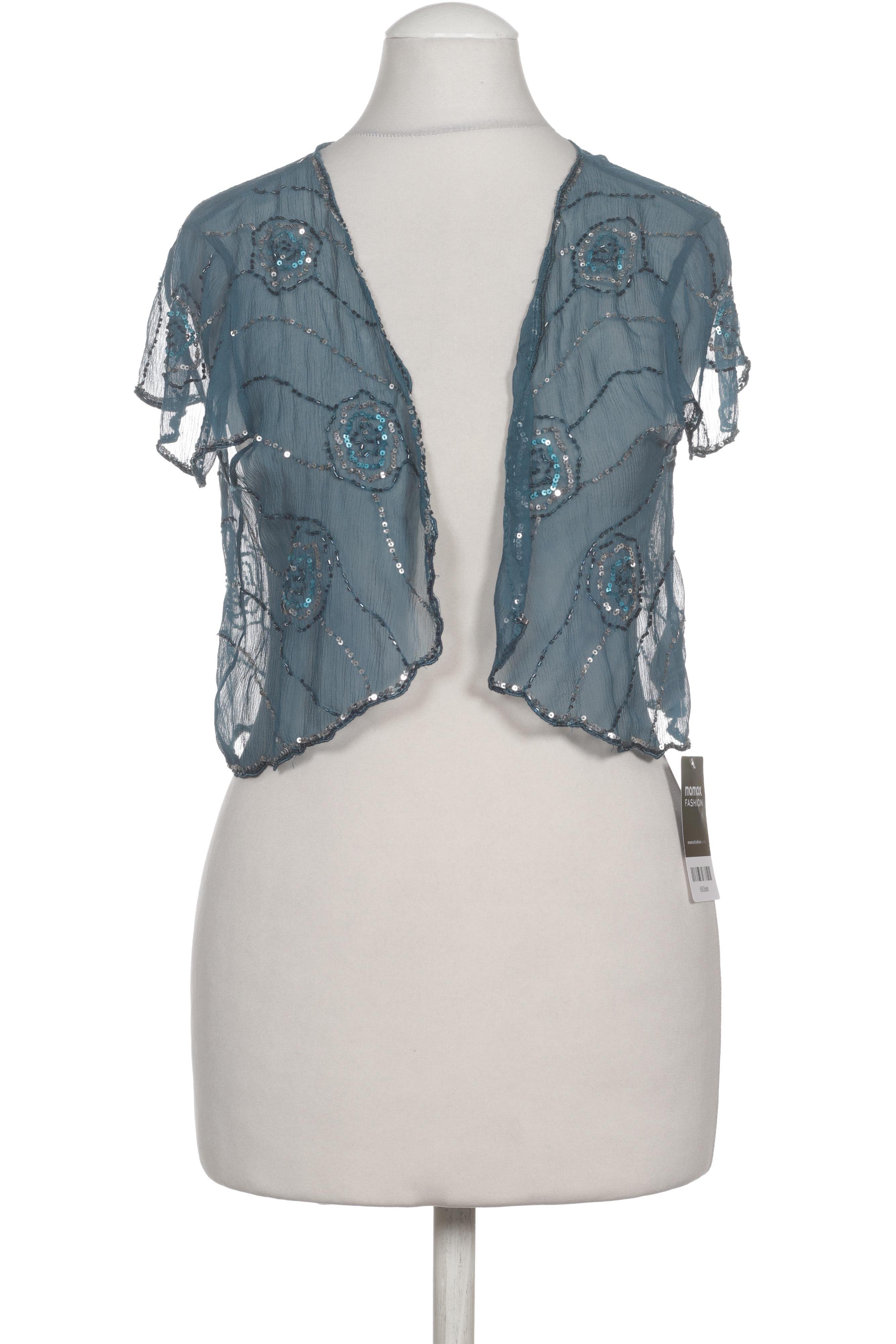 

Hallhuber Damen Strickjacke, türkis, Gr. 36