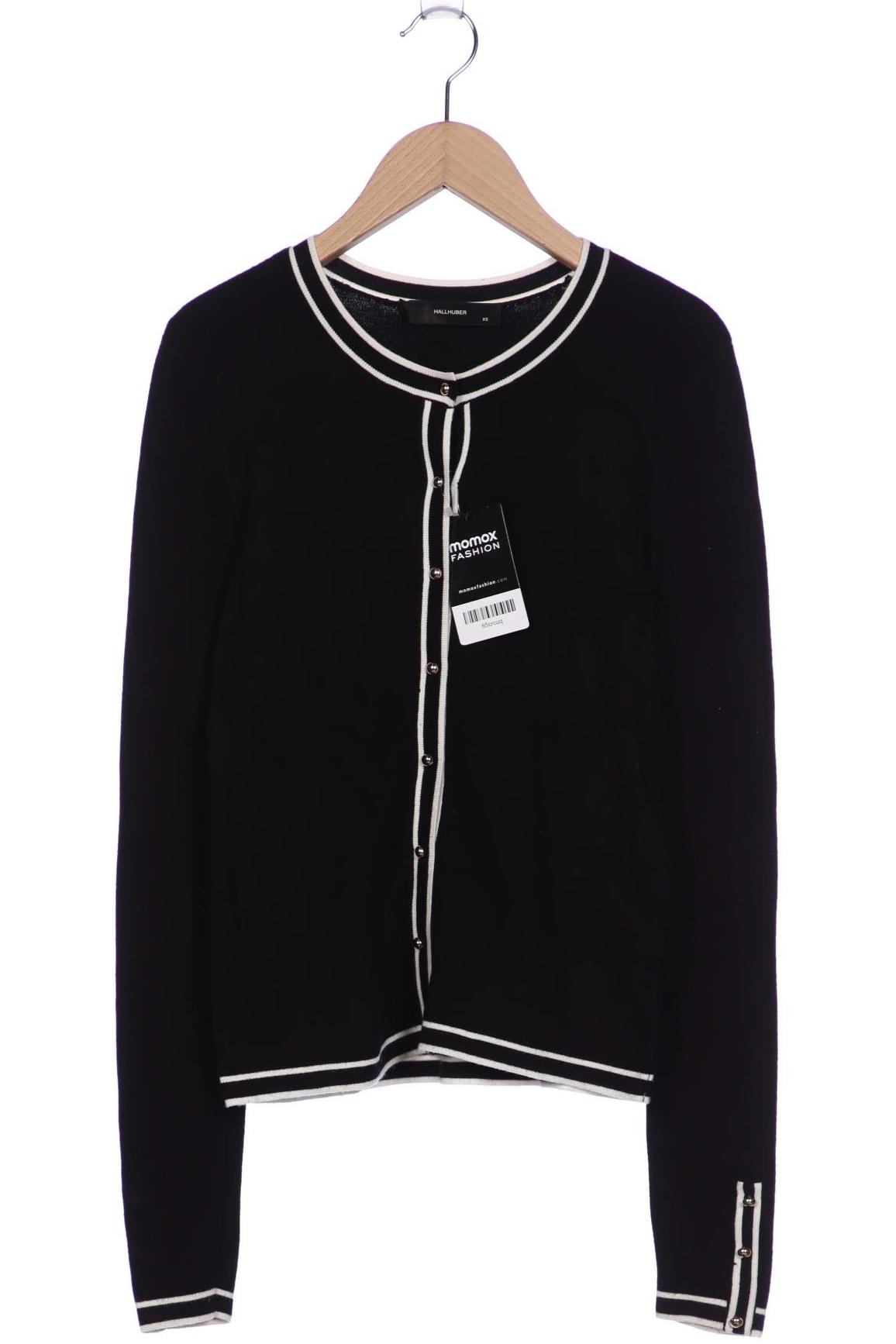 

Hallhuber Damen Strickjacke, schwarz, Gr. 34
