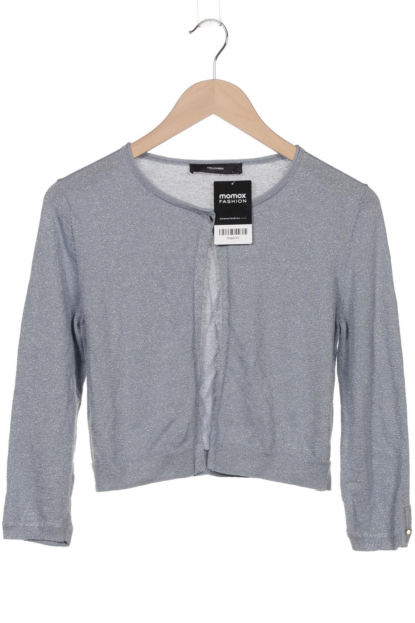 

Hallhuber Damen Strickjacke, blau, Gr. 42