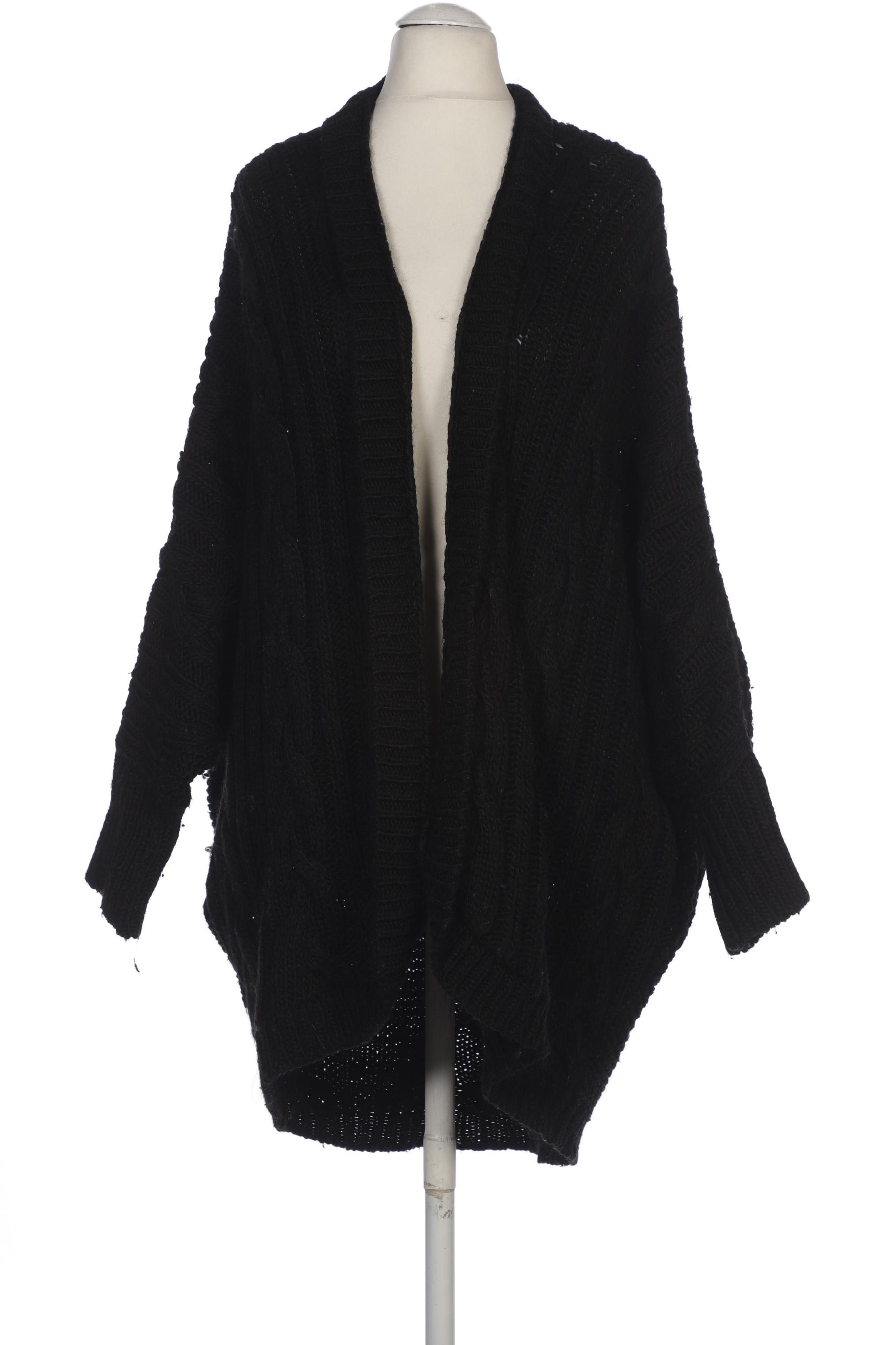 

Hallhuber Damen Strickjacke, schwarz, Gr. 38