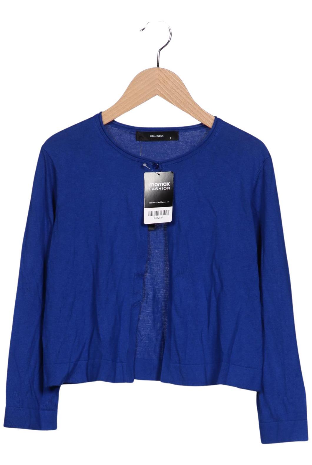 

Hallhuber Damen Strickjacke, blau, Gr. 36
