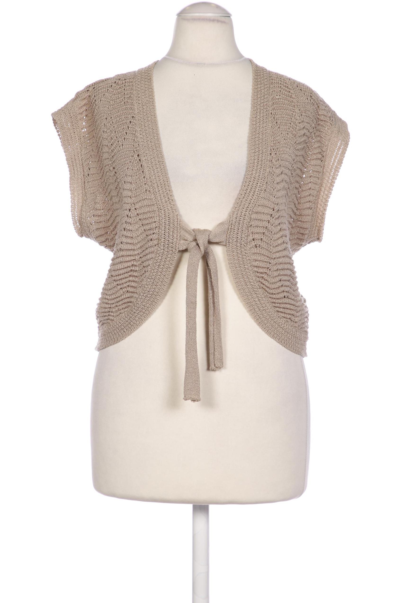 

Hallhuber Damen Strickjacke, beige, Gr. 36