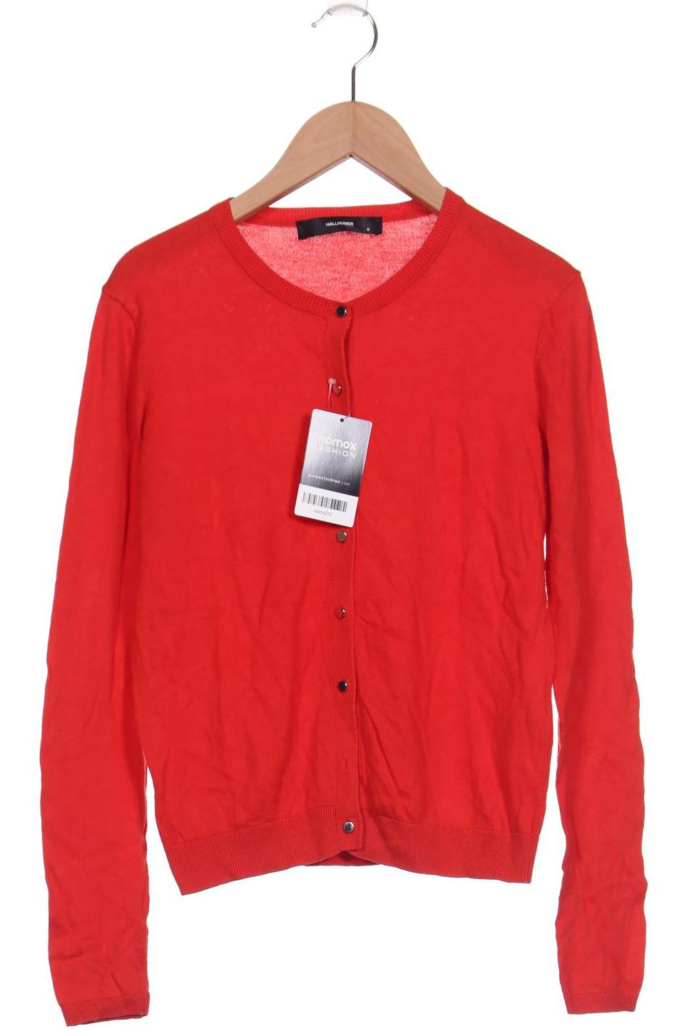 

Hallhuber Damen Strickjacke, rot, Gr. 36