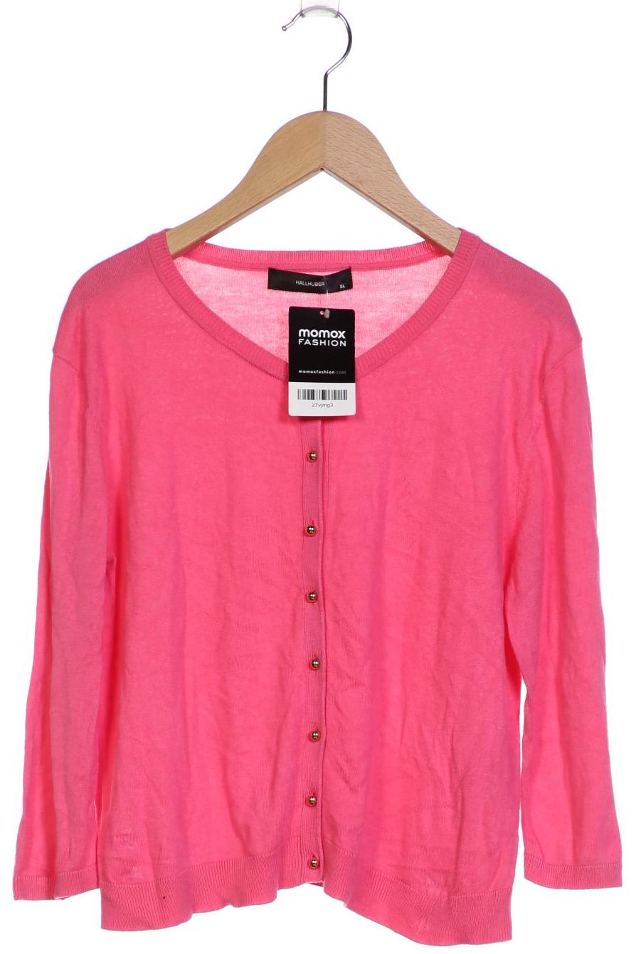 

Hallhuber Damen Strickjacke, pink, Gr. 44