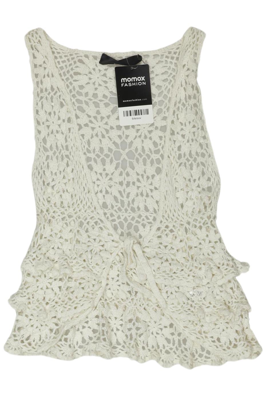 

Hallhuber Damen Strickjacke, cremeweiß, Gr. 34