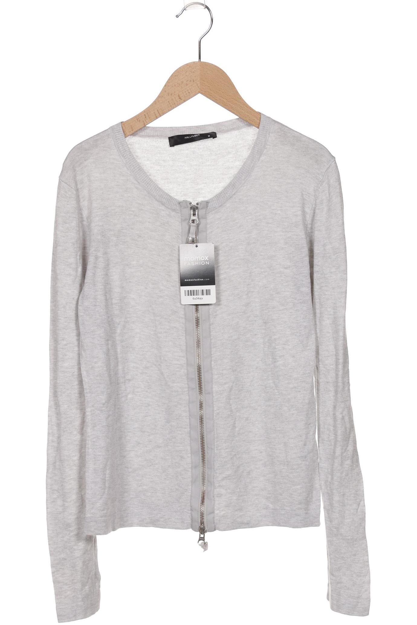

Hallhuber Damen Strickjacke, grau, Gr. 38