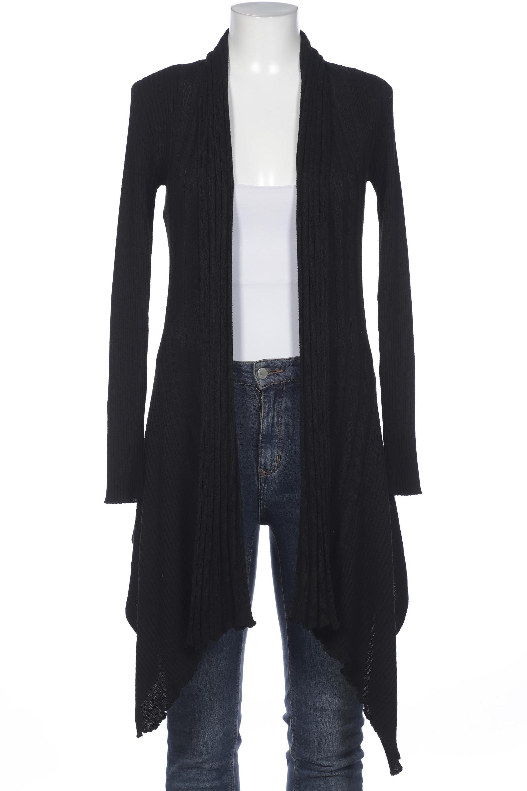 

Hallhuber Damen Strickjacke, schwarz, Gr. 36