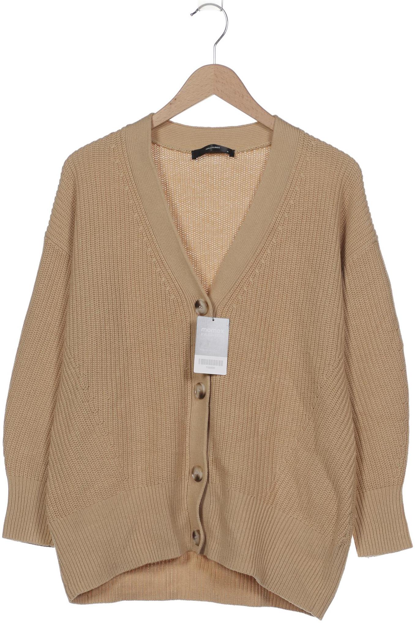 

Hallhuber Damen Strickjacke, beige, Gr. 38