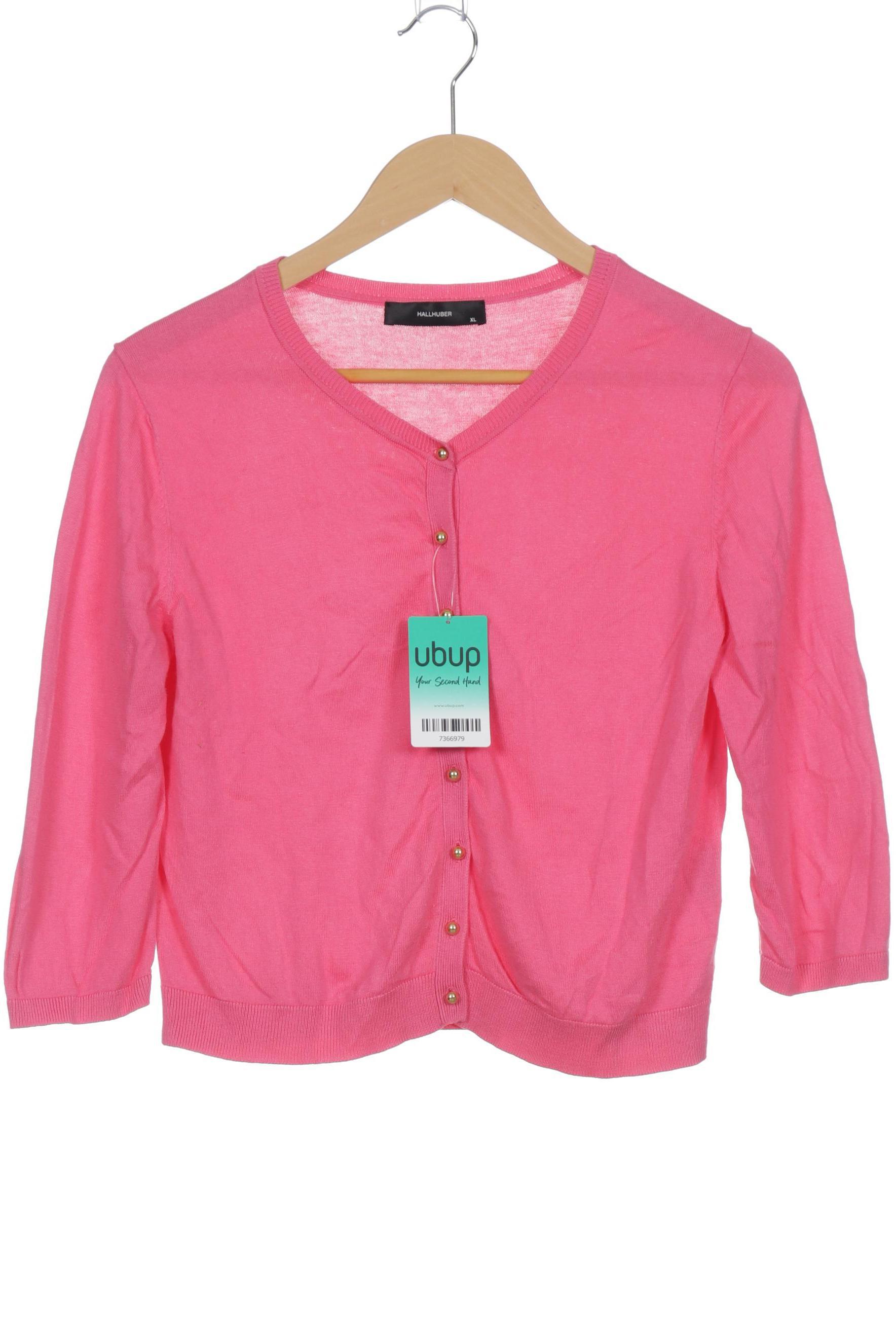 

Hallhuber Damen Strickjacke, pink, Gr.