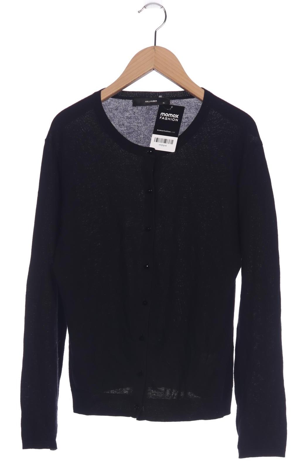 

Hallhuber Damen Strickjacke, schwarz, Gr. 44