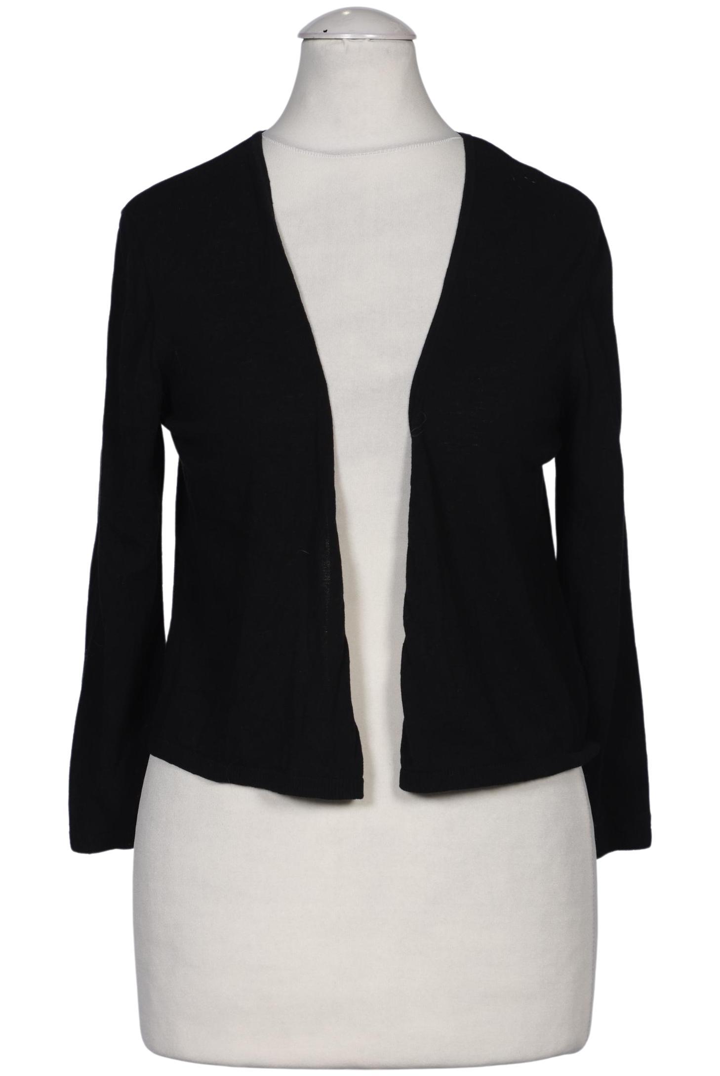 

Hallhuber Damen Strickjacke, schwarz, Gr. 38