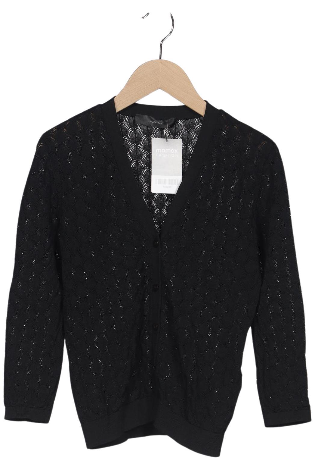 

Hallhuber Damen Strickjacke, schwarz, Gr. 38
