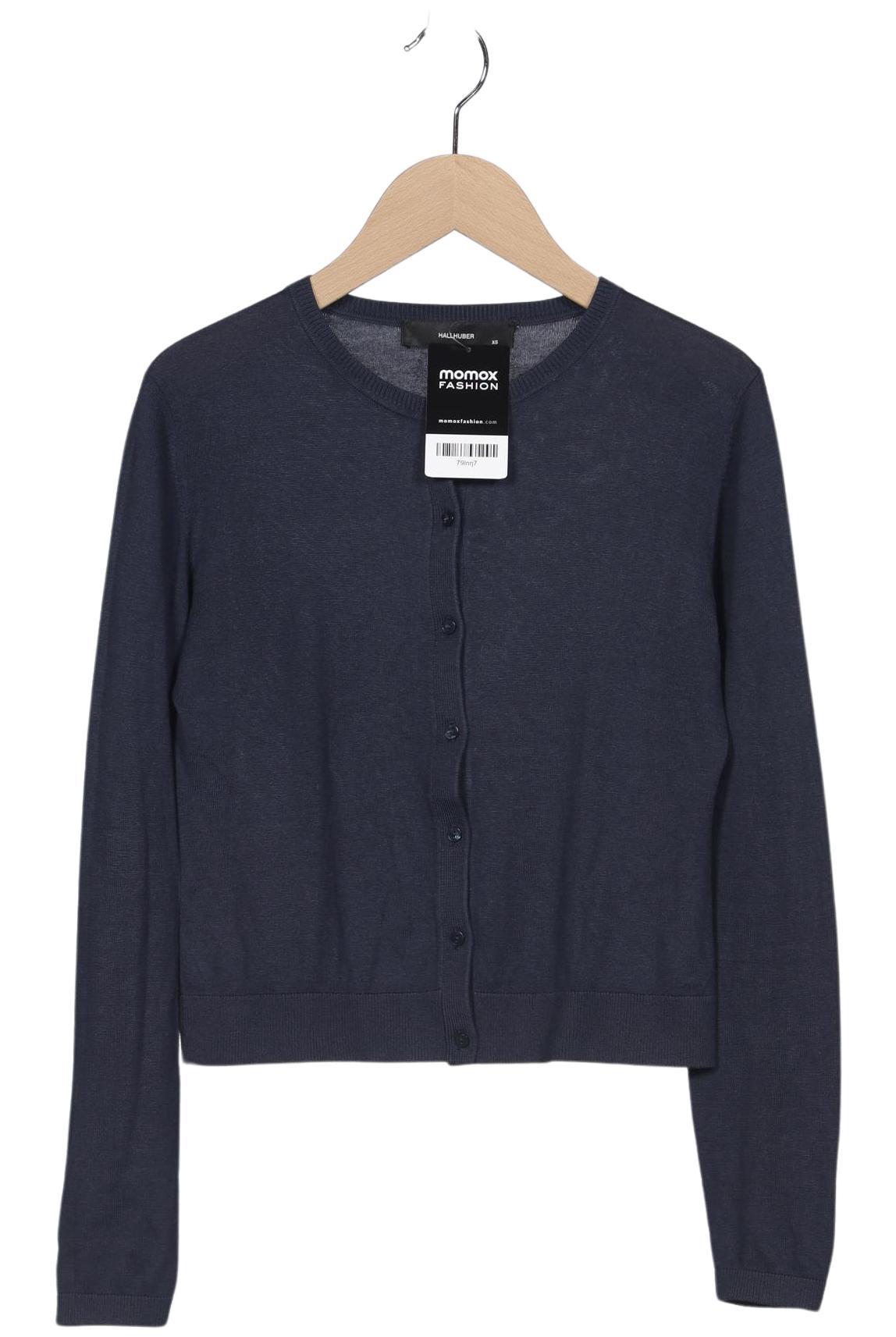 

Hallhuber Damen Strickjacke, marineblau, Gr. 34