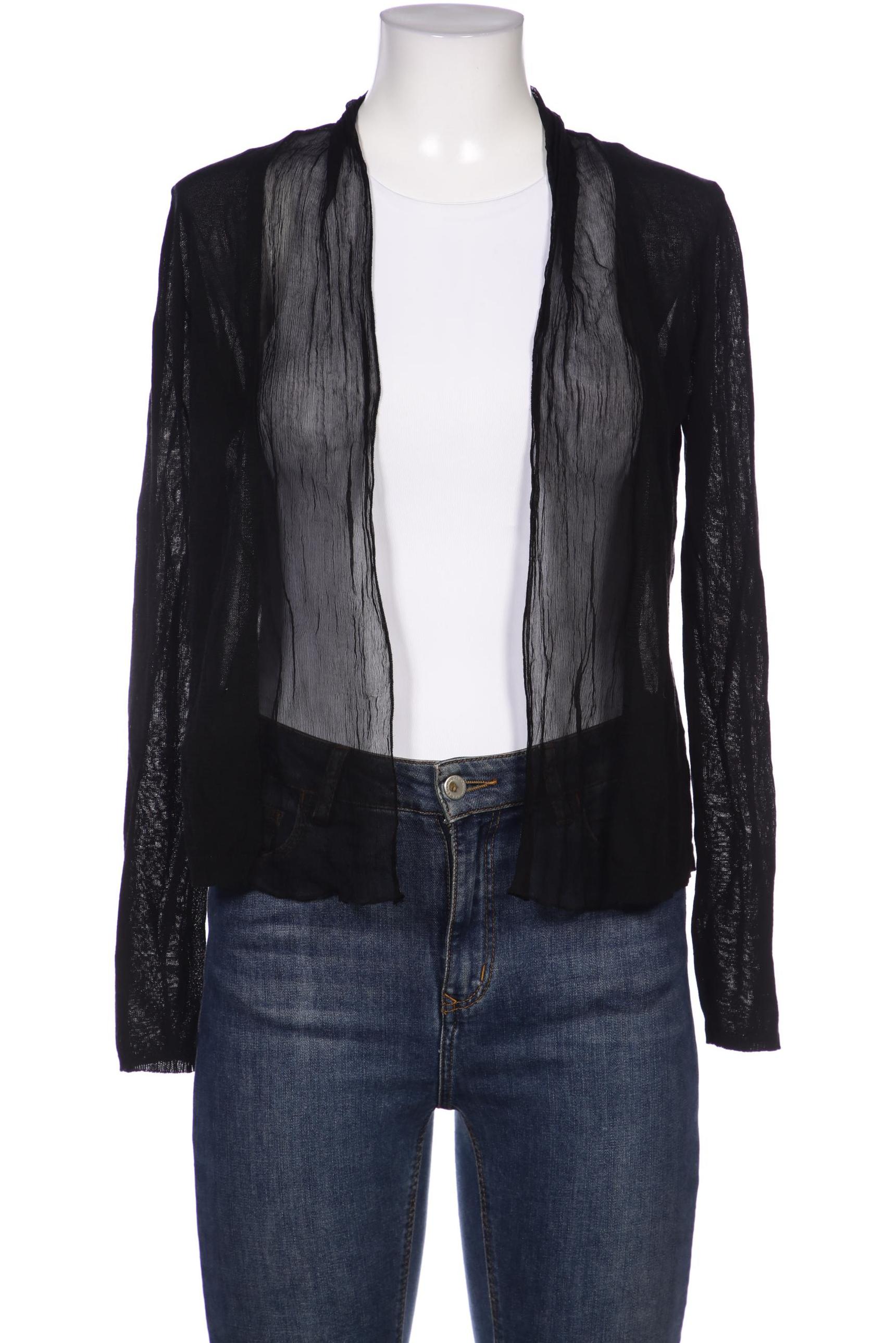 

Hallhuber Damen Strickjacke, schwarz, Gr. 36
