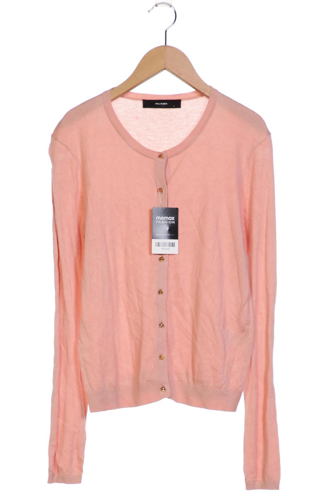 

Hallhuber Damen Strickjacke, orange, Gr. 42