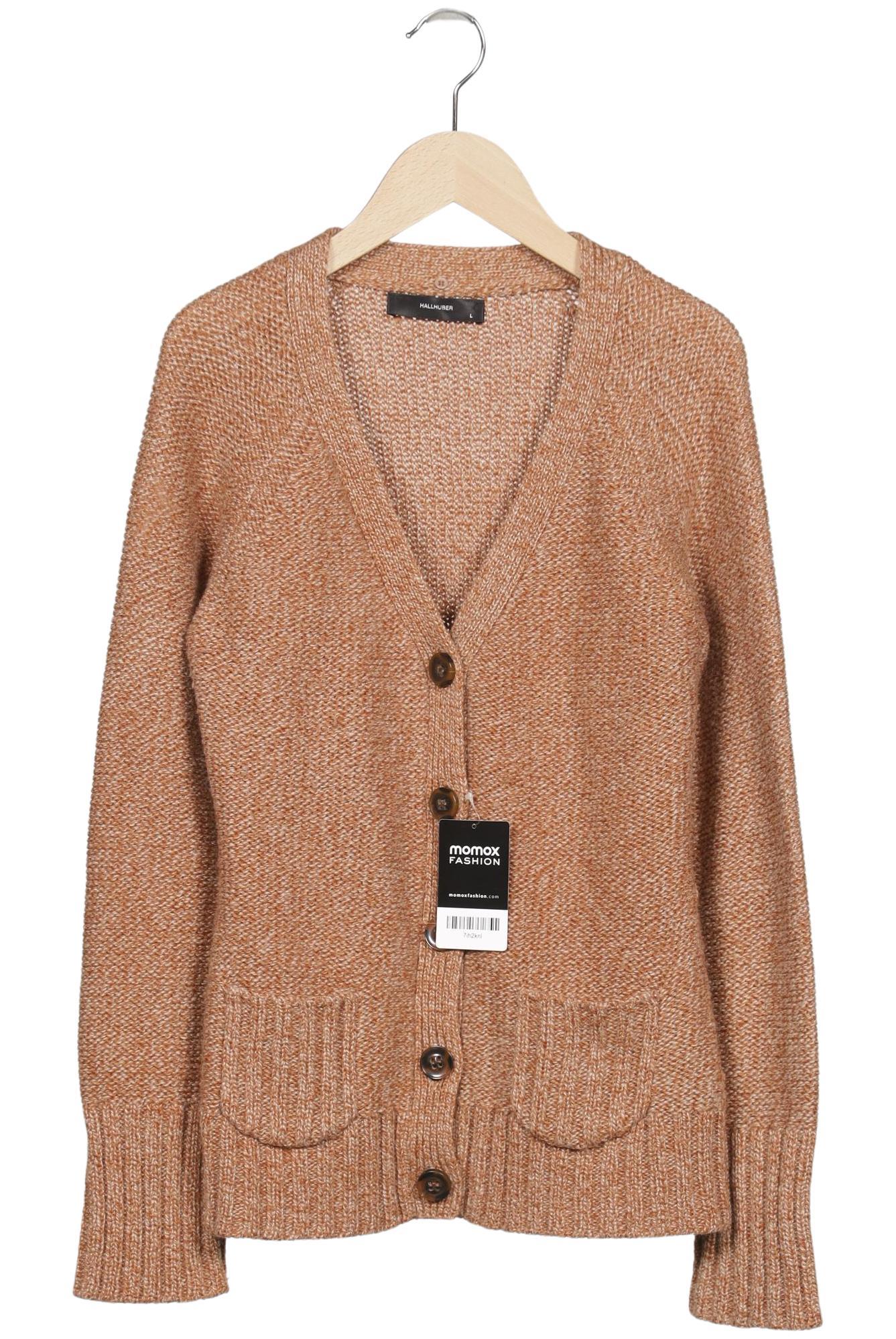 

Hallhuber Damen Strickjacke, braun, Gr. 42