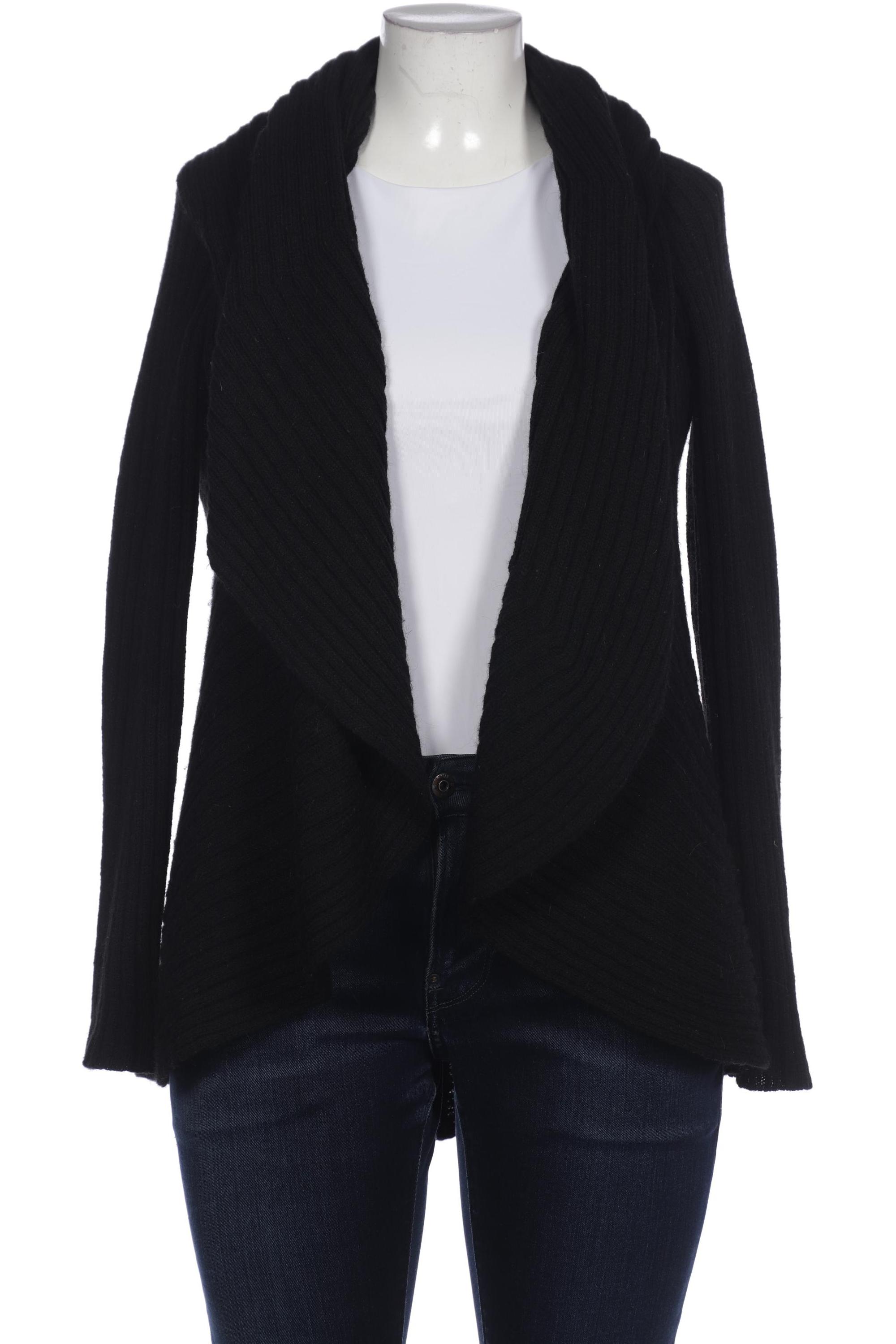 

Hallhuber Damen Strickjacke, schwarz, Gr. 42