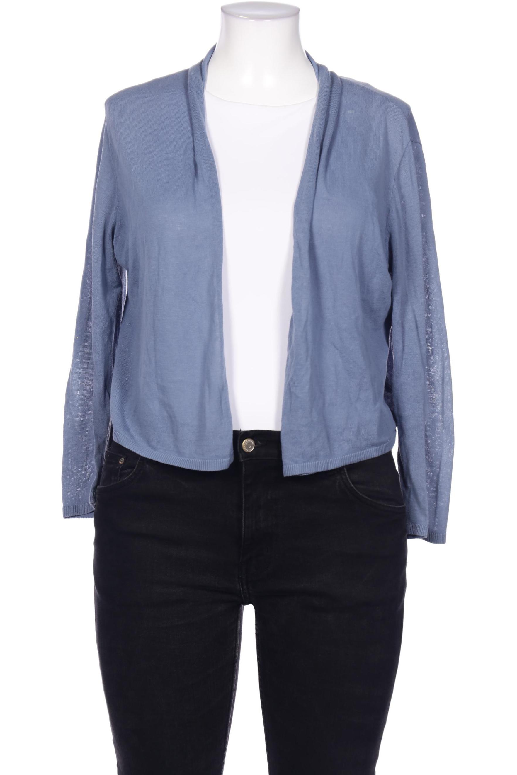 

Hallhuber Damen Strickjacke, blau, Gr. 46
