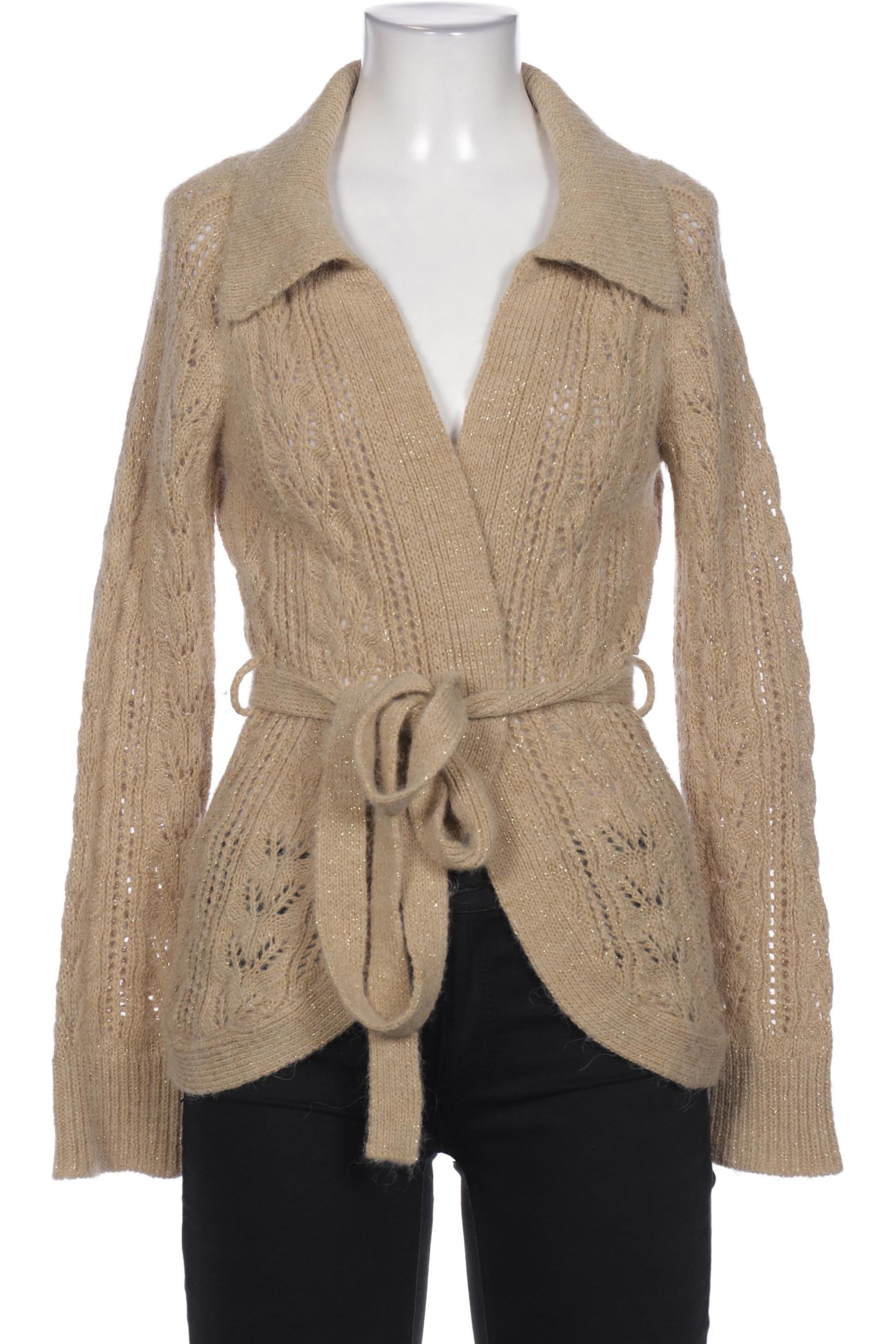 

Hallhuber Damen Strickjacke, beige, Gr. 36