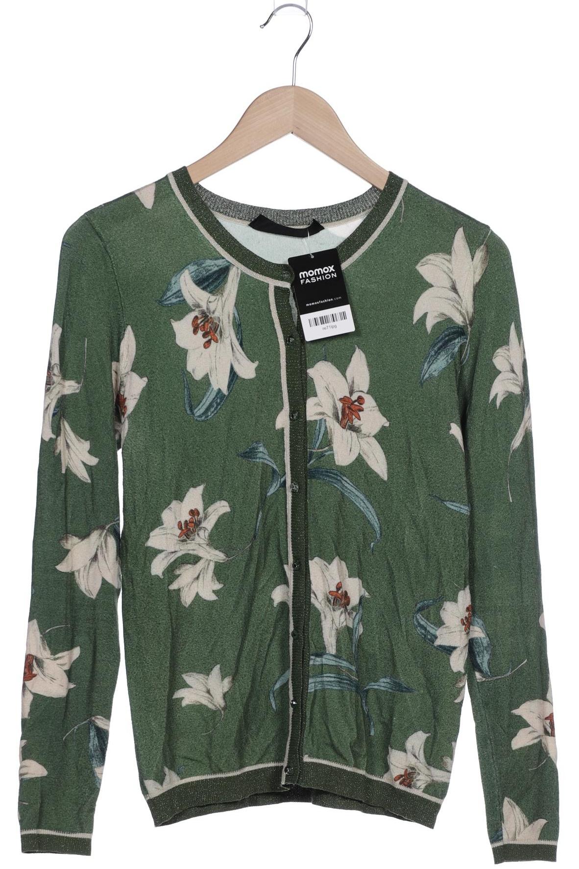 

Hallhuber Damen Strickjacke, grün, Gr. 38