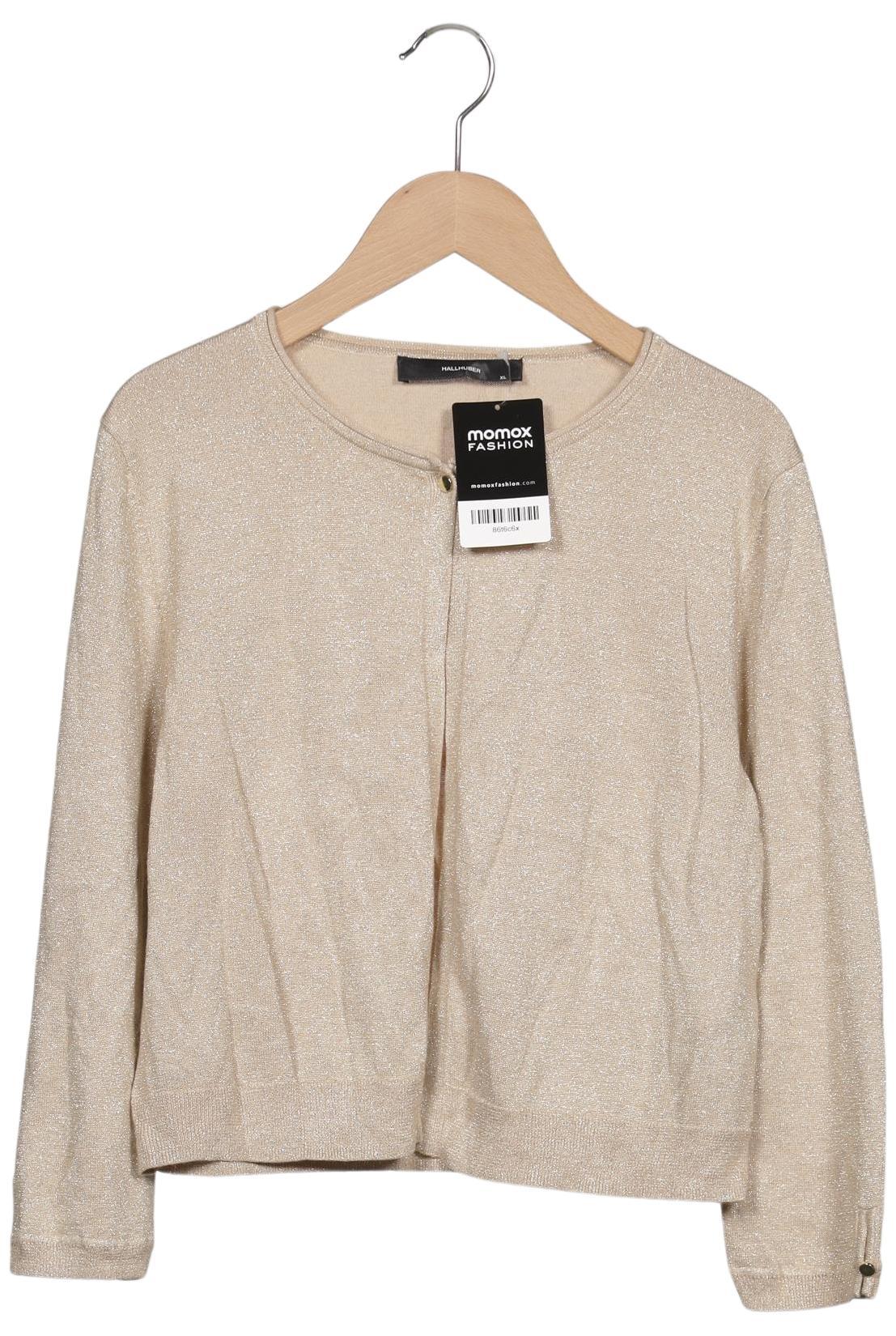 

Hallhuber Damen Strickjacke, beige, Gr. 44