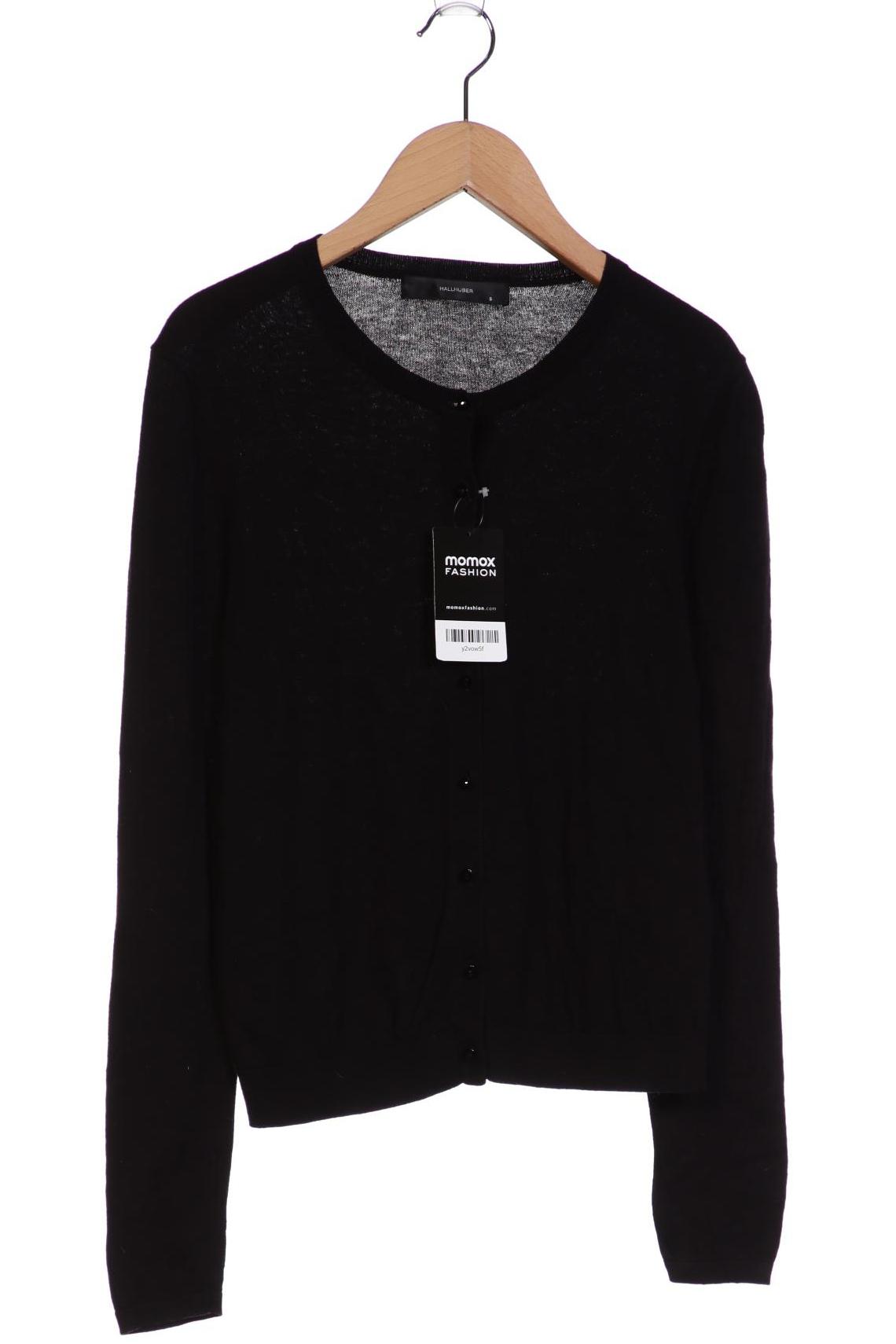 

Hallhuber Damen Strickjacke, schwarz, Gr. 36