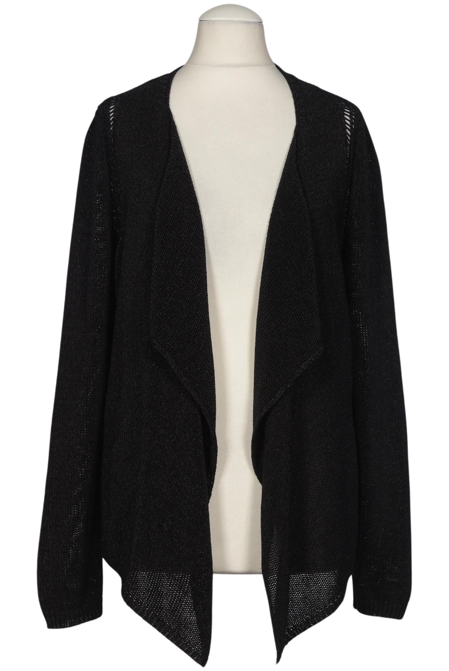 

Hallhuber Damen Strickjacke, schwarz, Gr. 36