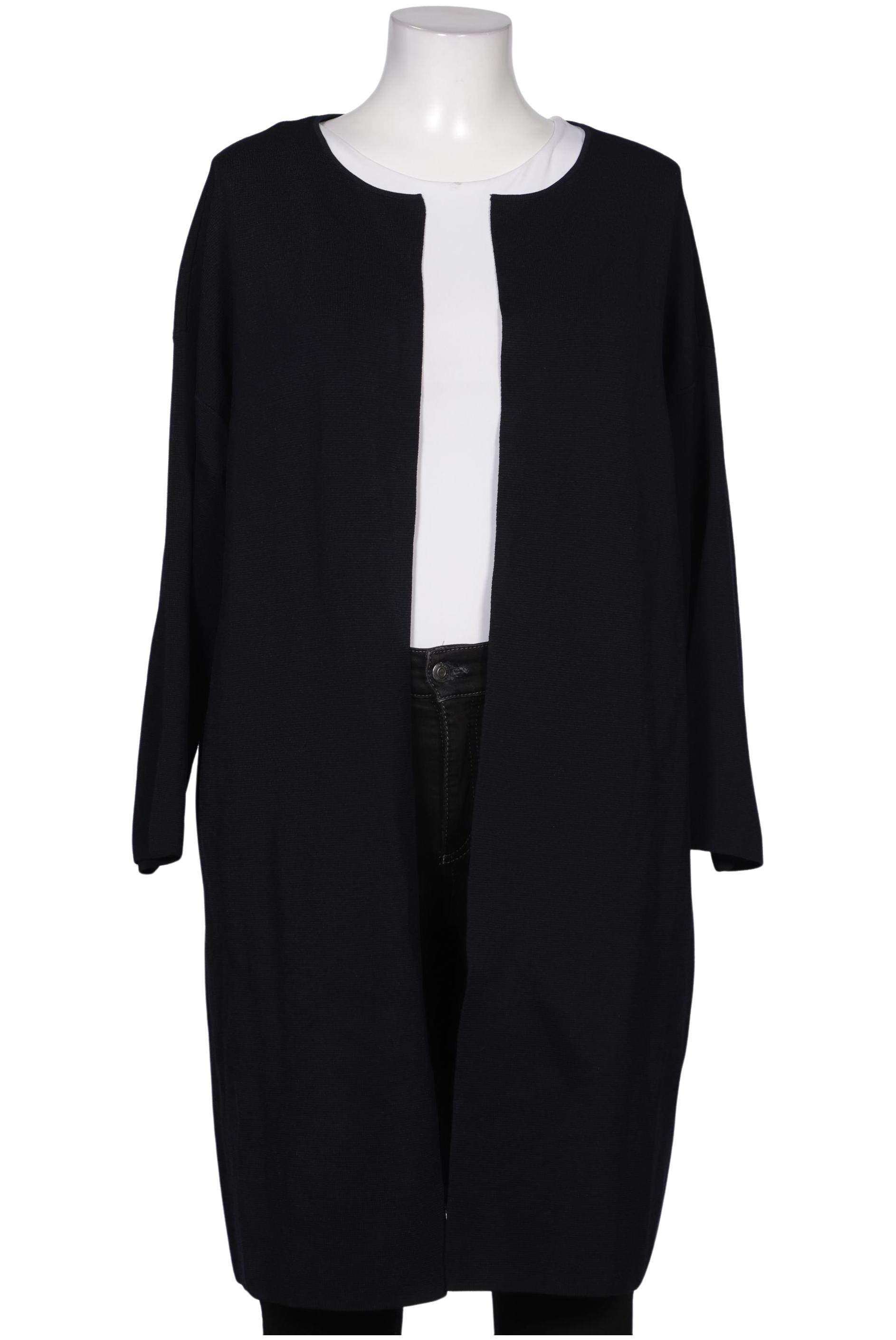 

Hallhuber Damen Strickjacke, marineblau, Gr. 46