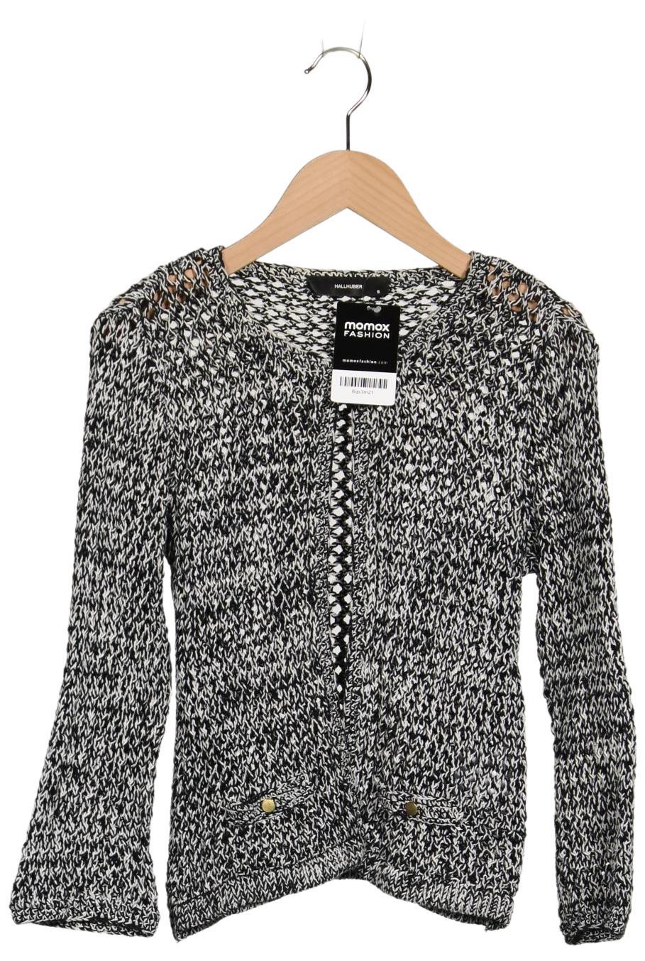 

Hallhuber Damen Strickjacke, schwarz, Gr. 36
