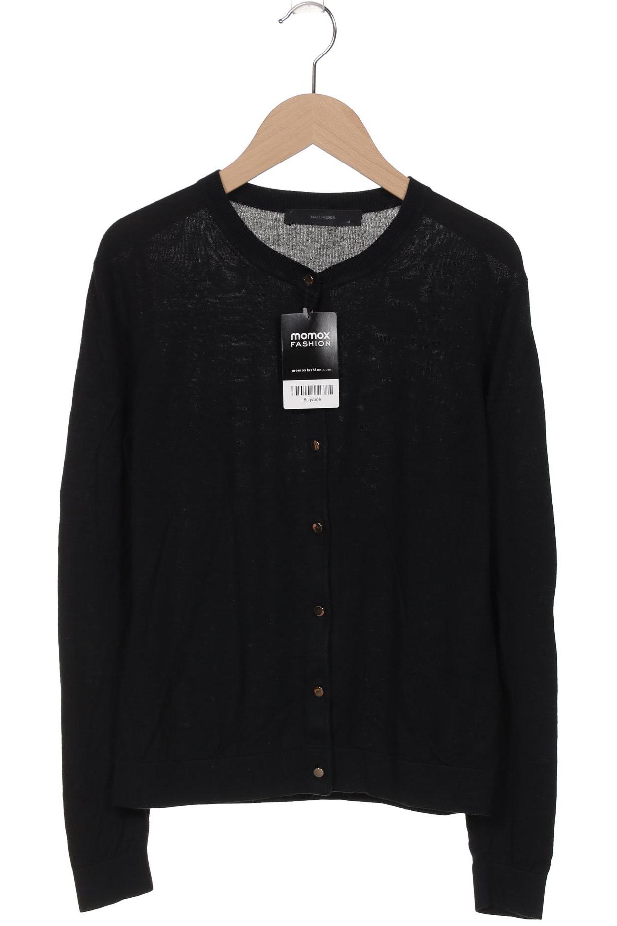 

Hallhuber Damen Strickjacke, schwarz, Gr. 38