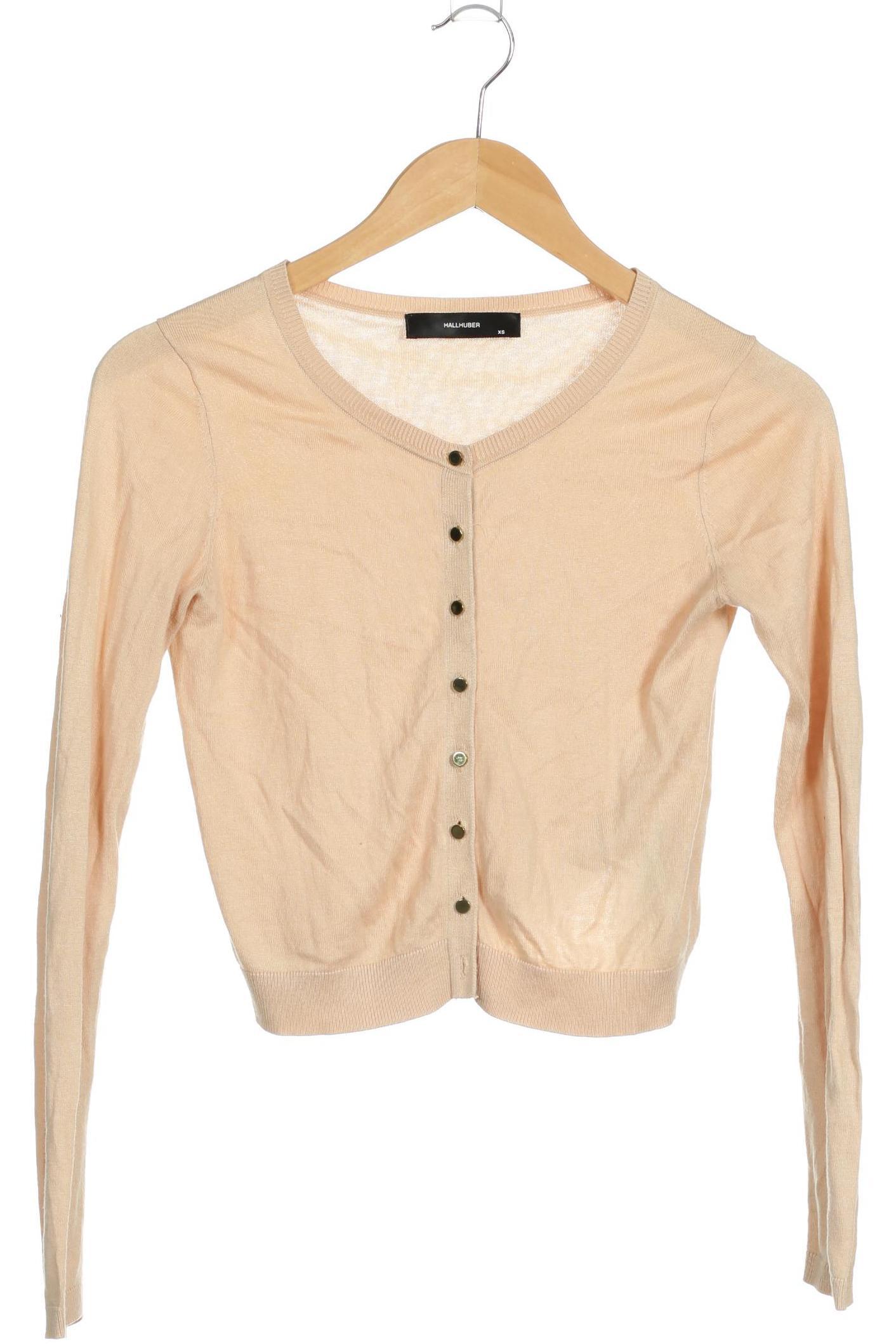 

Hallhuber Damen Strickjacke, beige, Gr.
