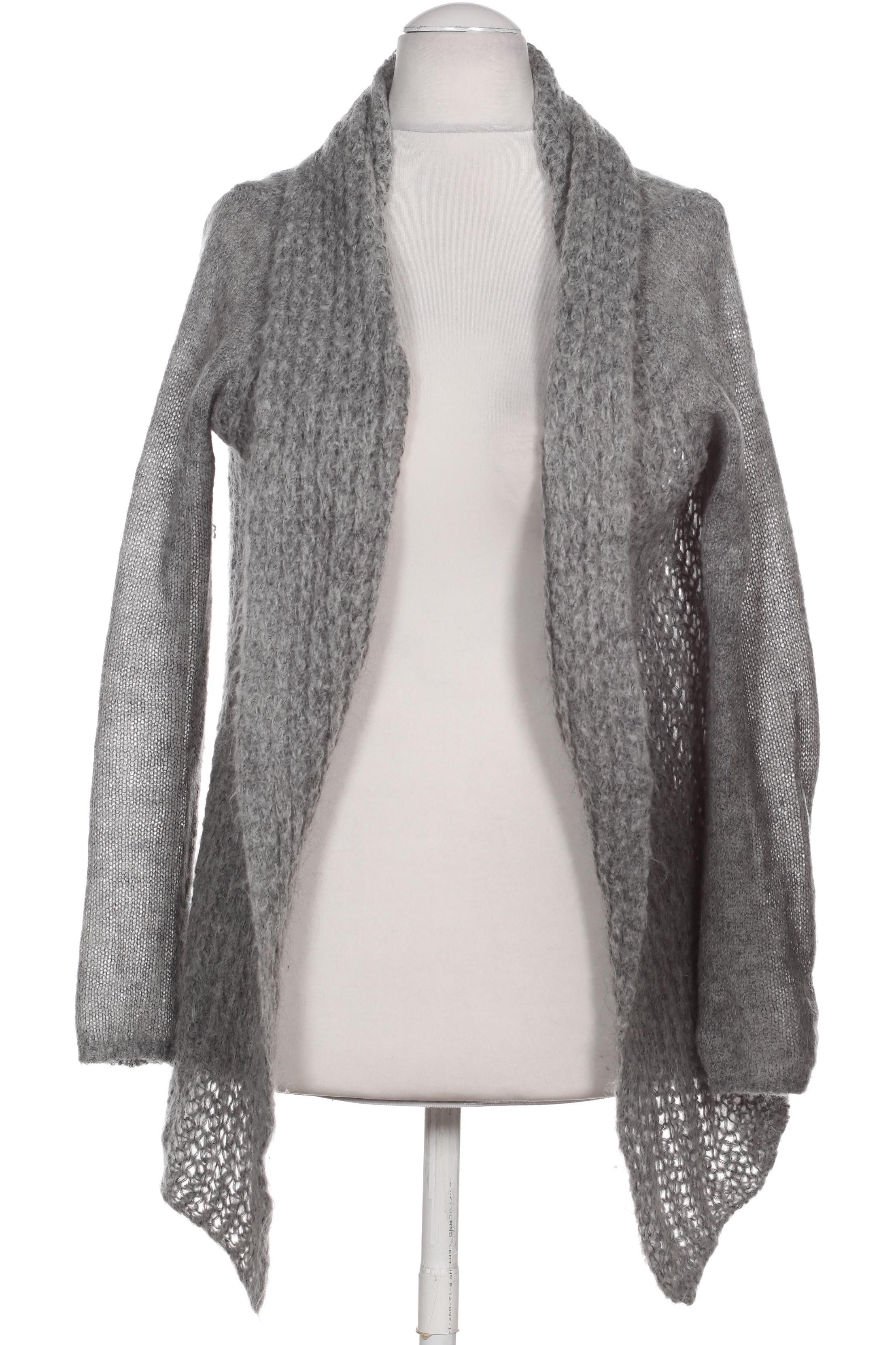 

Hallhuber Damen Strickjacke, grau, Gr. 36