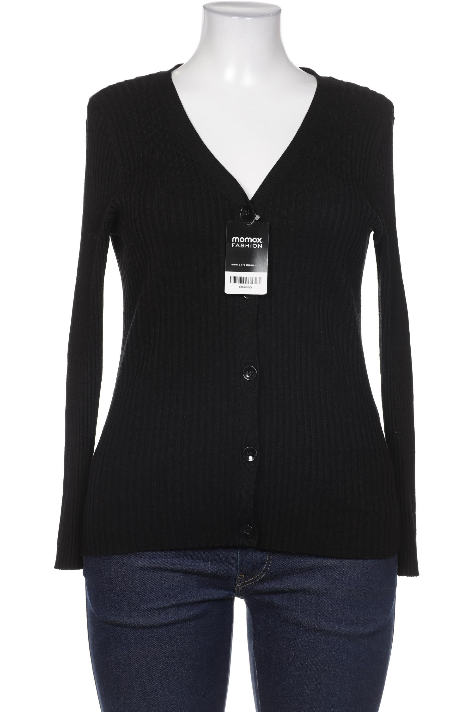 

Hallhuber Damen Strickjacke, schwarz, Gr. 46