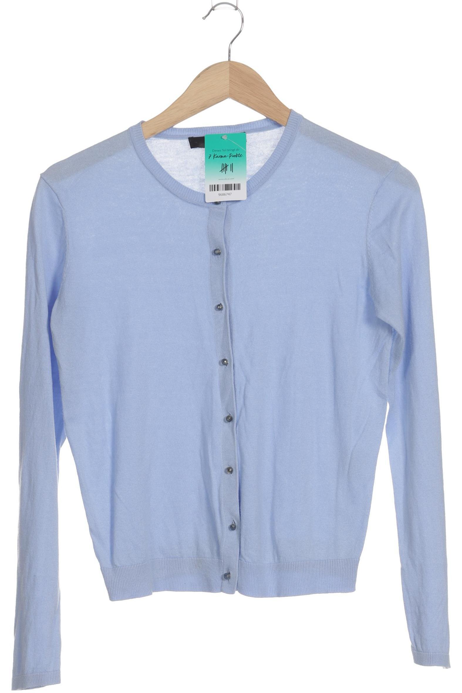 

Hallhuber Damen Strickjacke, blau, Gr.