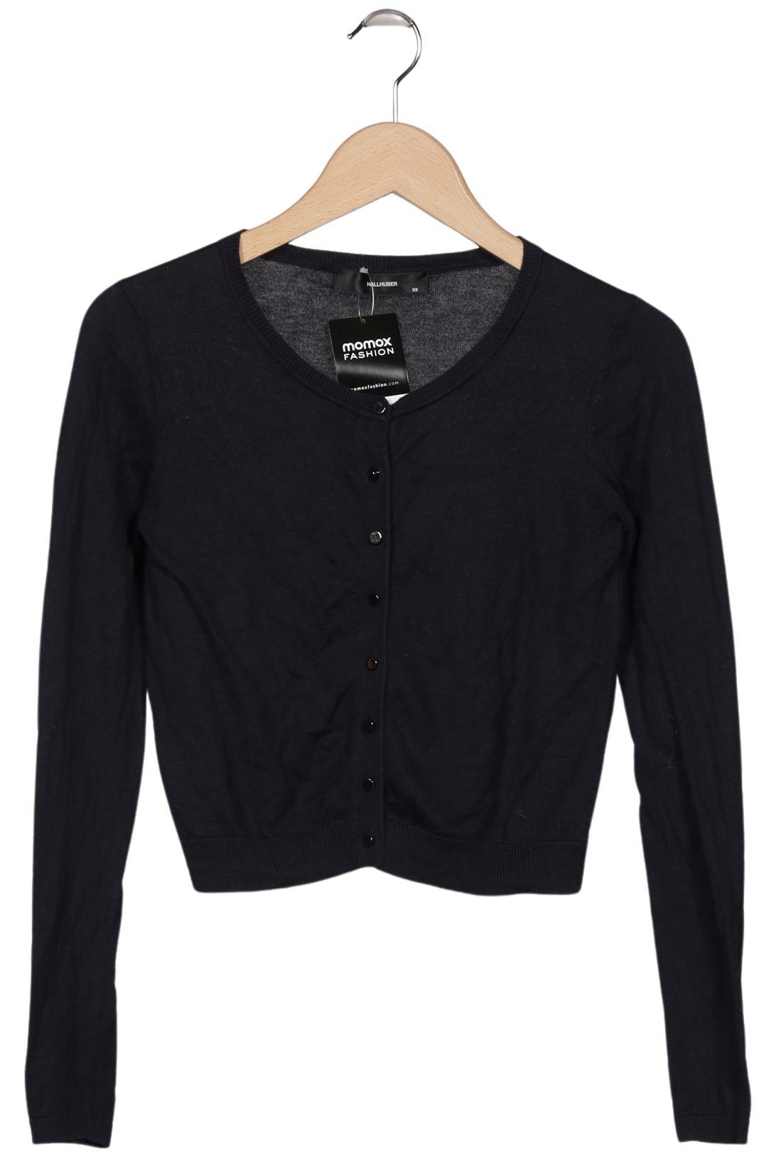 

Hallhuber Damen Strickjacke, marineblau, Gr. 34