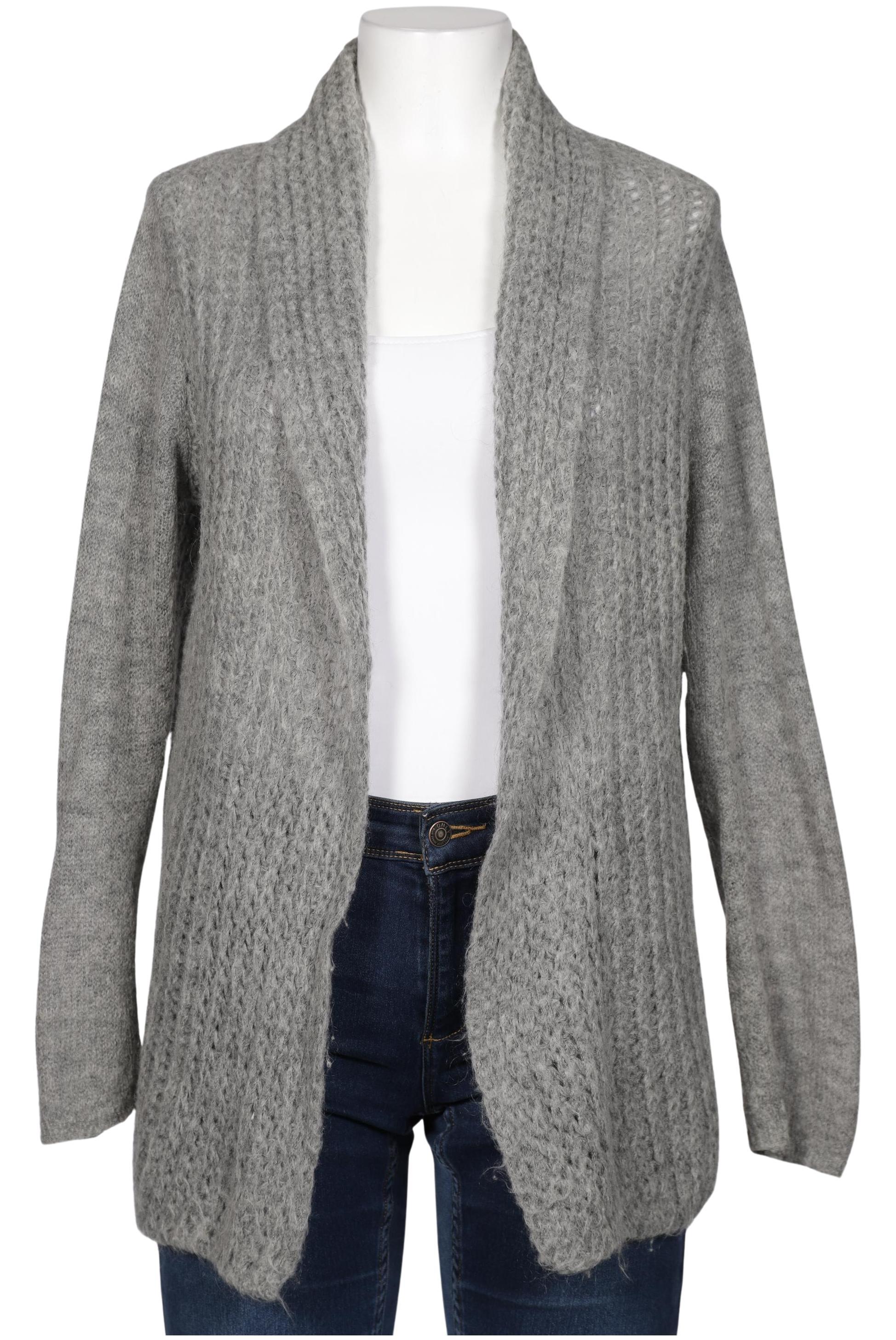 

Hallhuber Damen Strickjacke, grau, Gr. 42