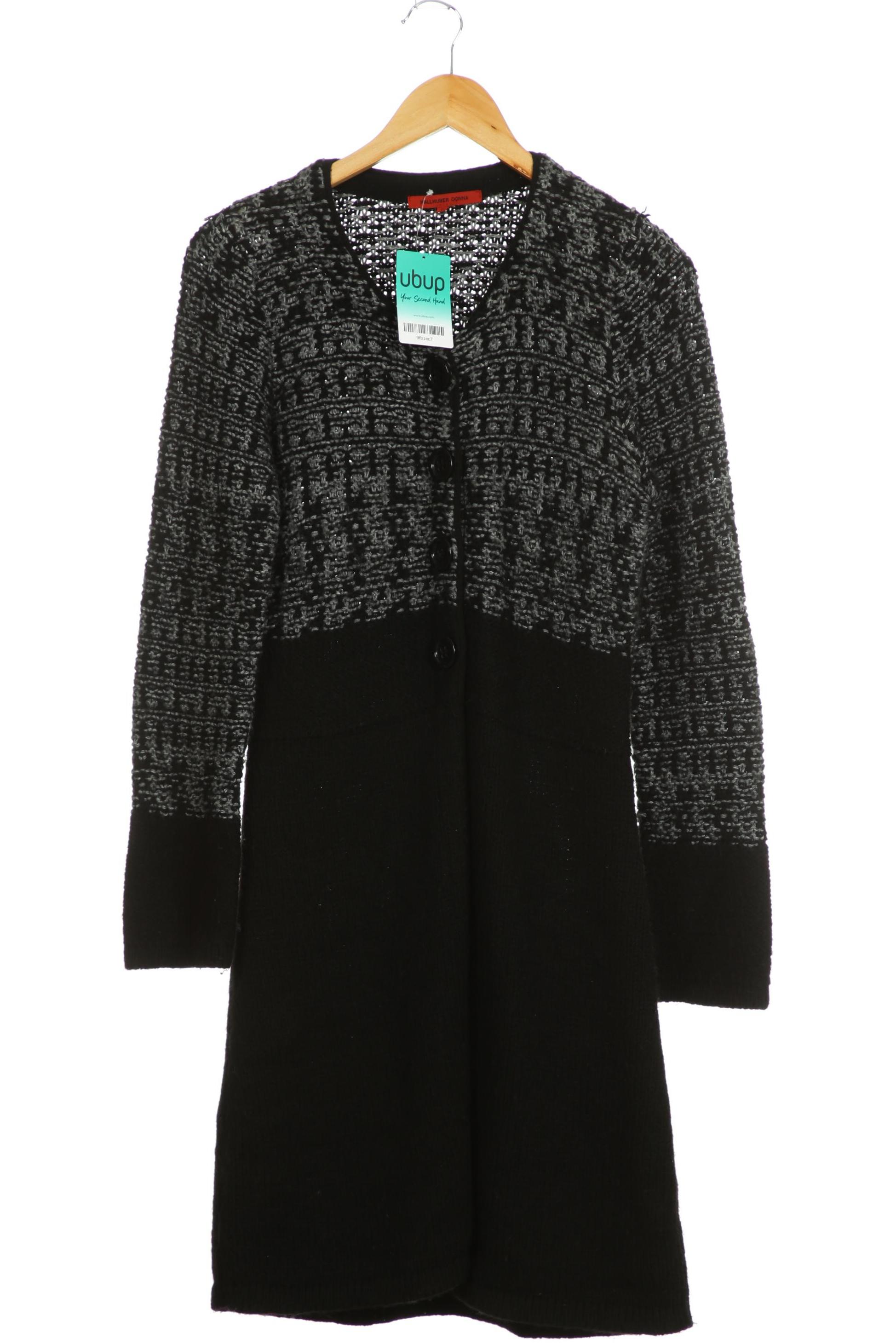 

Hallhuber Damen Strickjacke, schwarz, Gr. 36