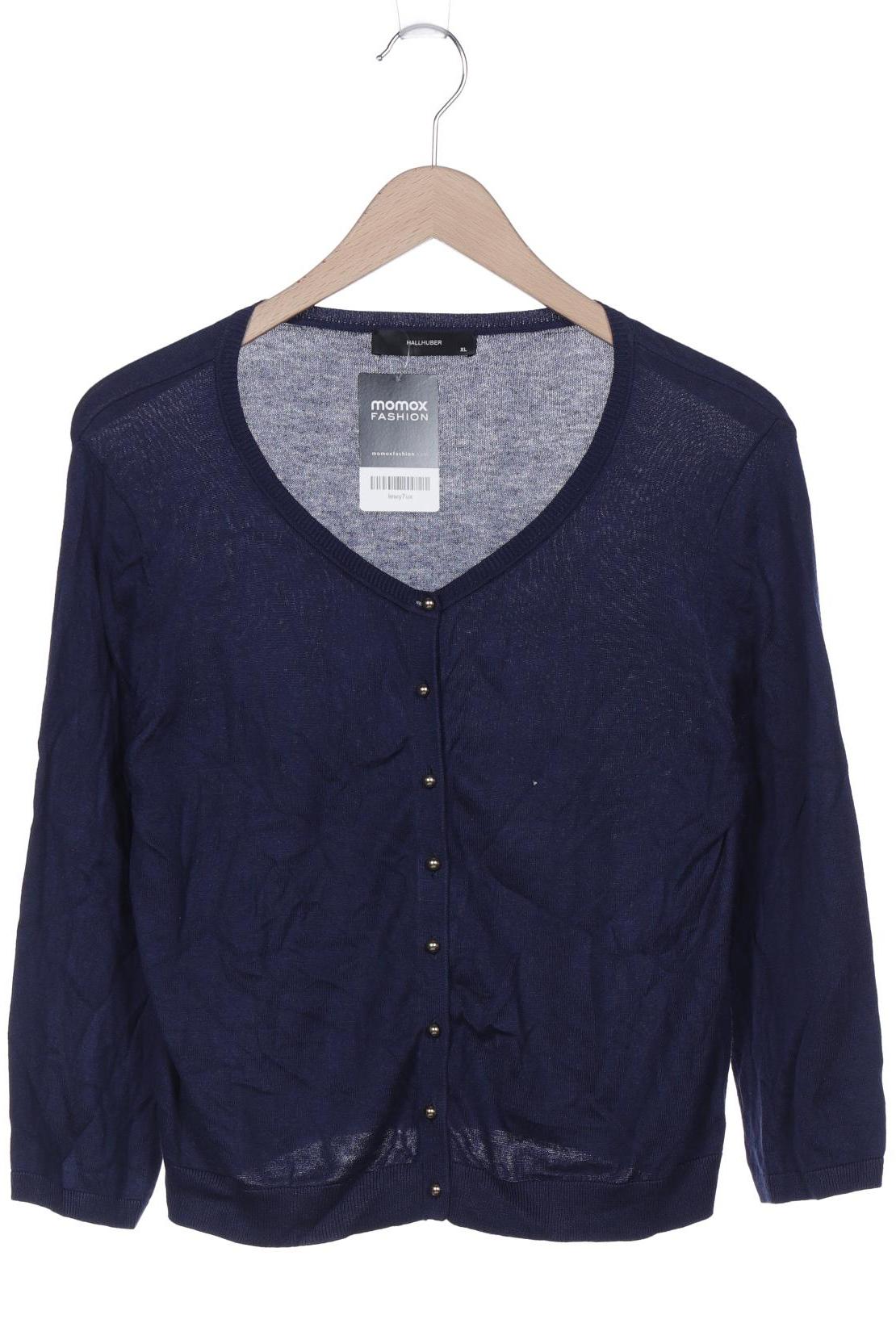 

Hallhuber Damen Strickjacke, marineblau, Gr. 44