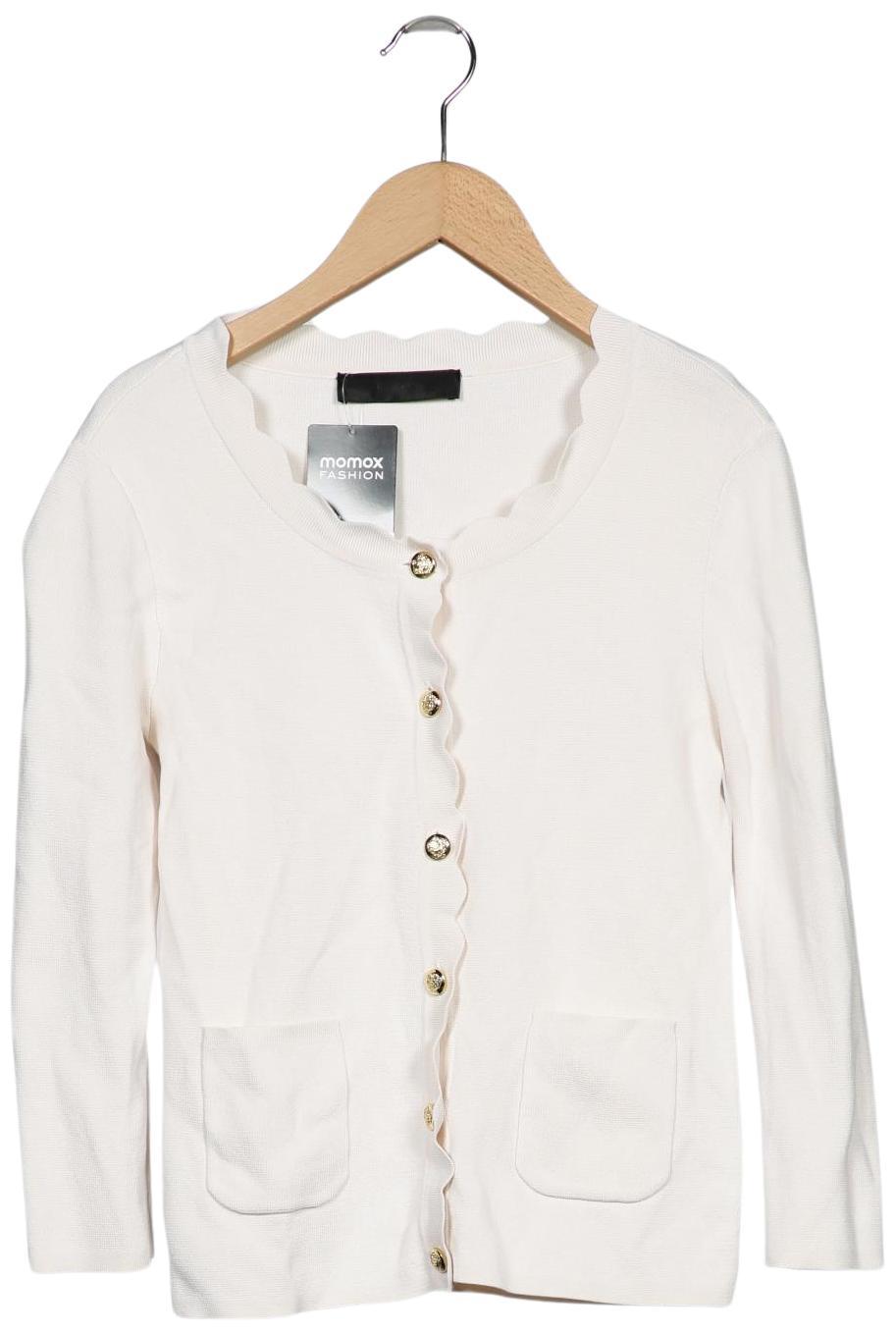 

Hallhuber Damen Strickjacke, cremeweiß, Gr. 34