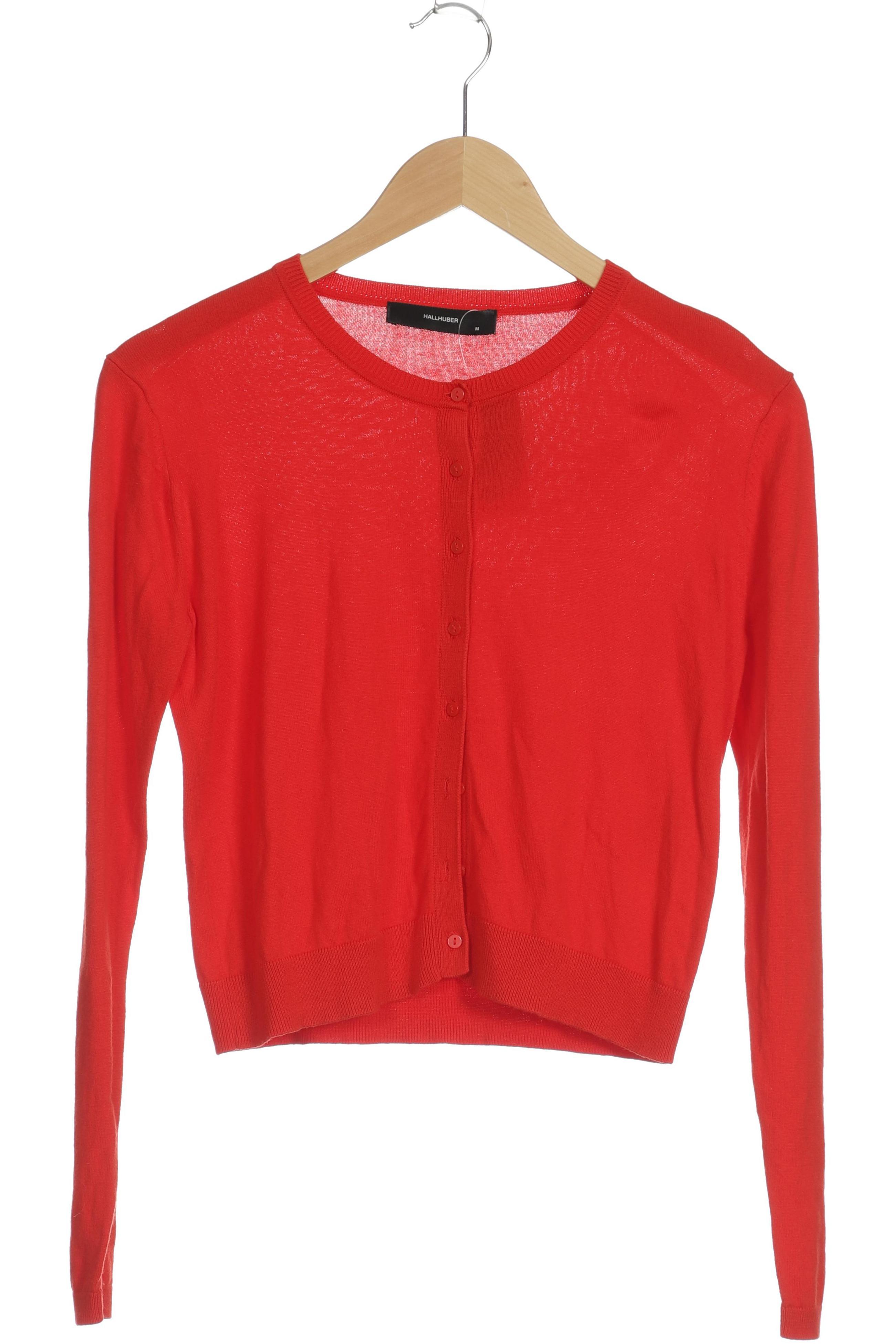 

Hallhuber Damen Strickjacke, rot, Gr.