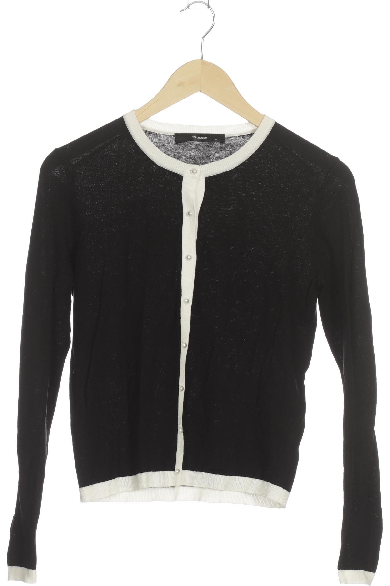 

Hallhuber Damen Strickjacke, schwarz, Gr.