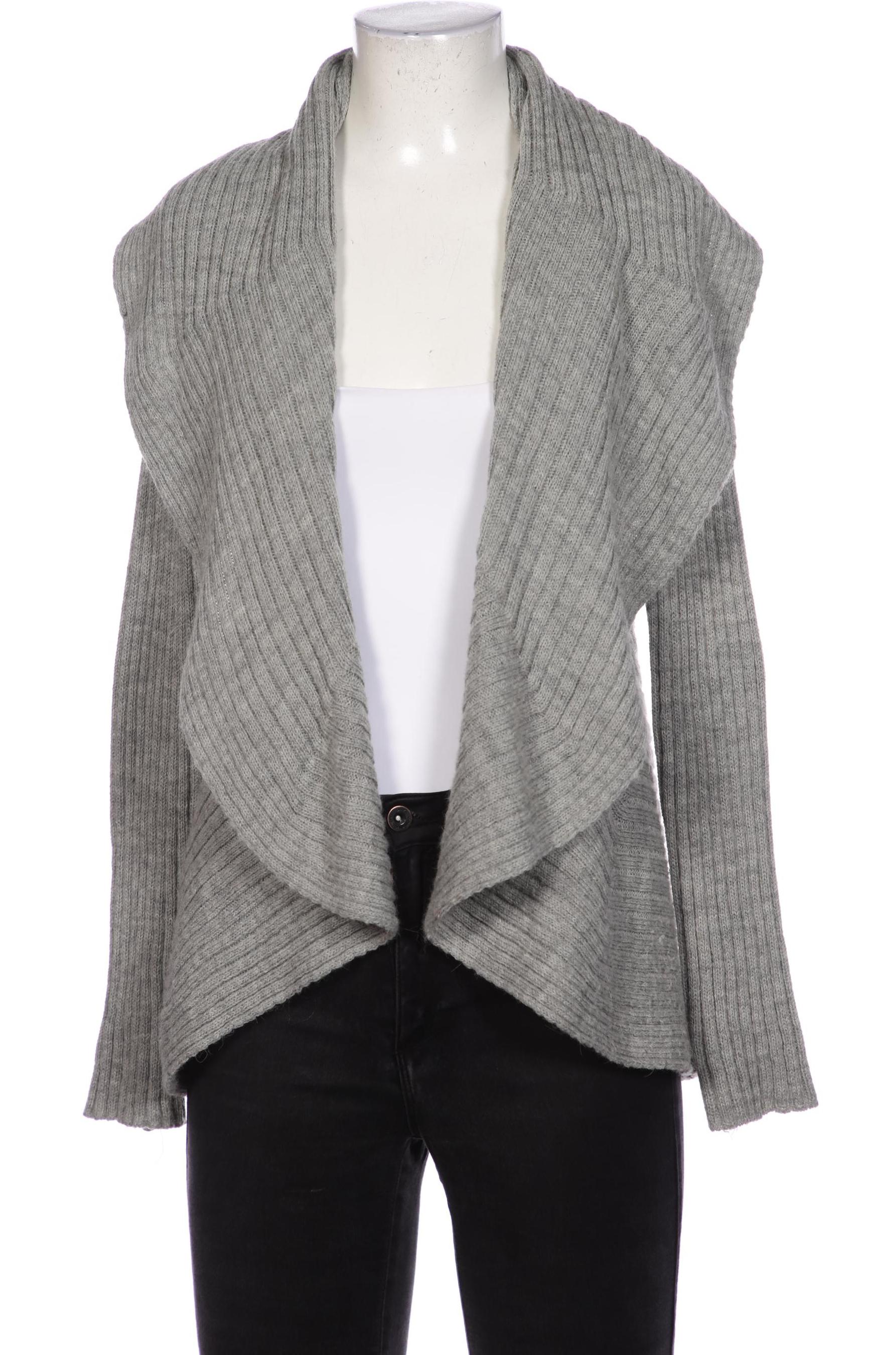 

Hallhuber Damen Strickjacke, grau, Gr. 36